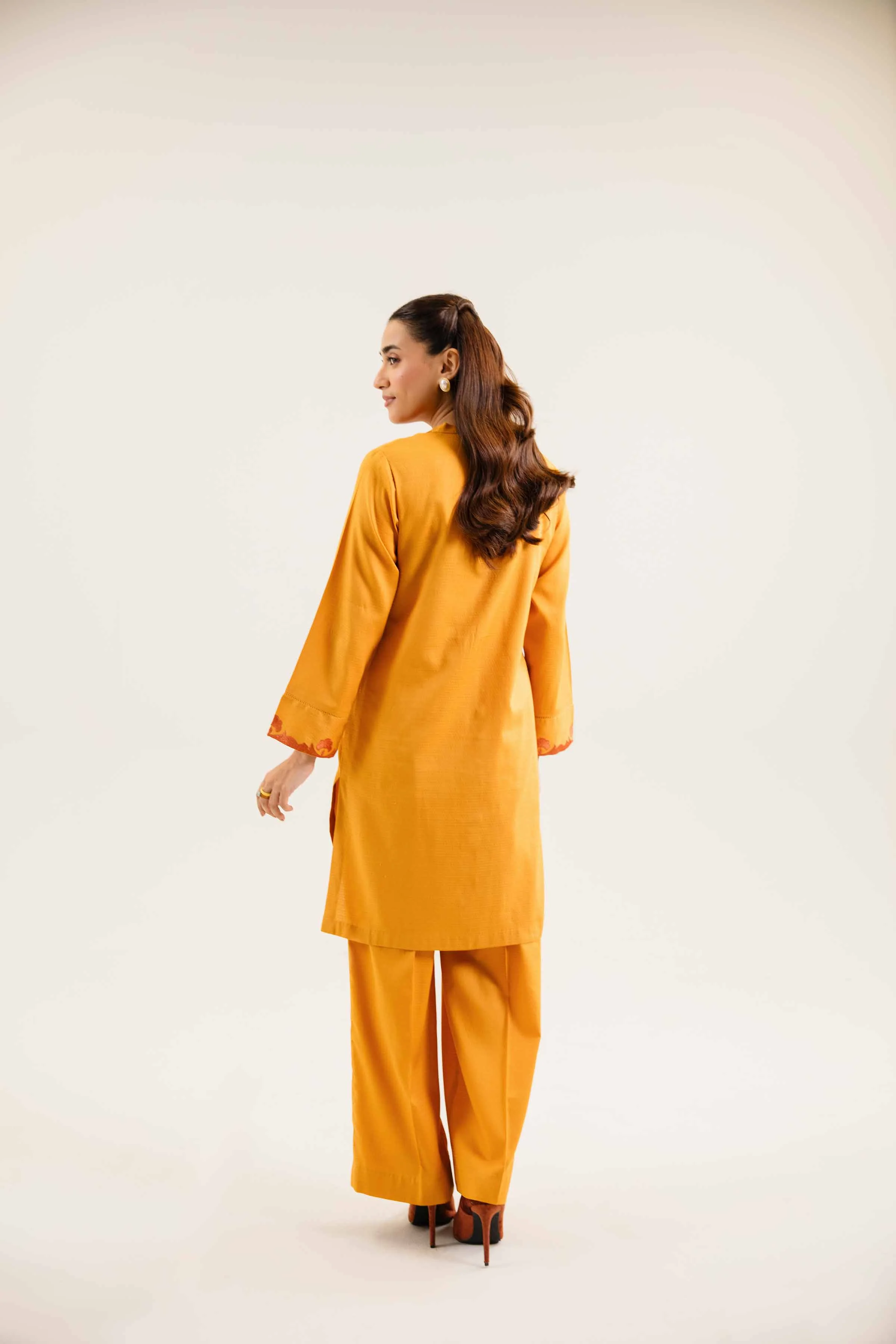 2 Piece - Embroidered Suit - PW24-255 - Image 6