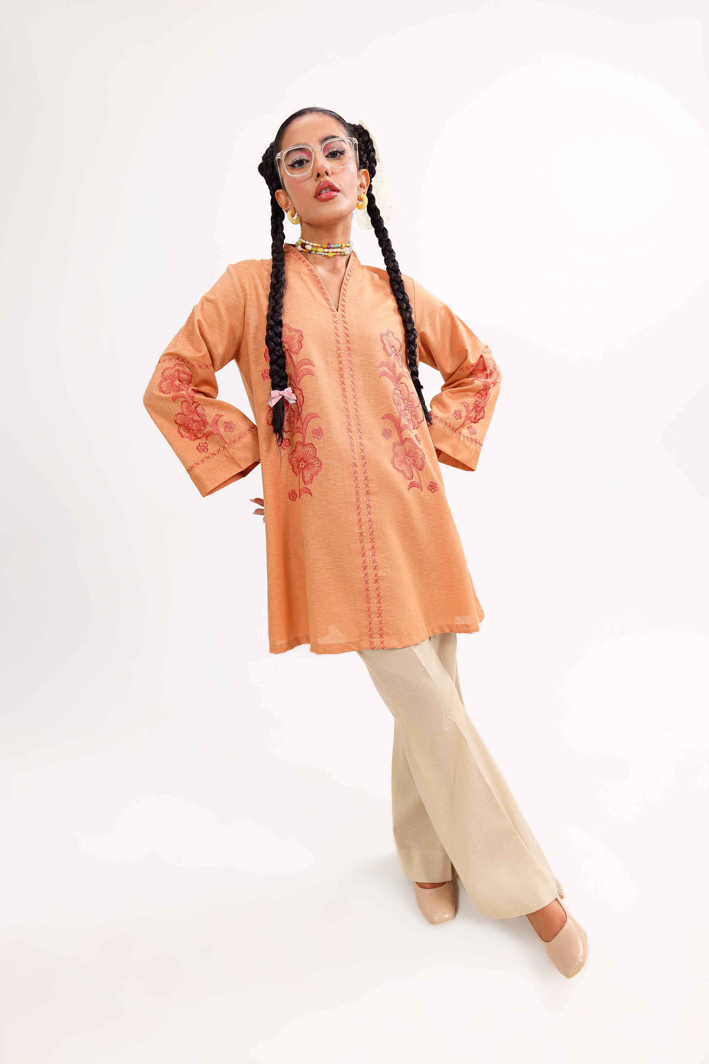 Embroidered Tunic - PW24-256 - Image 3