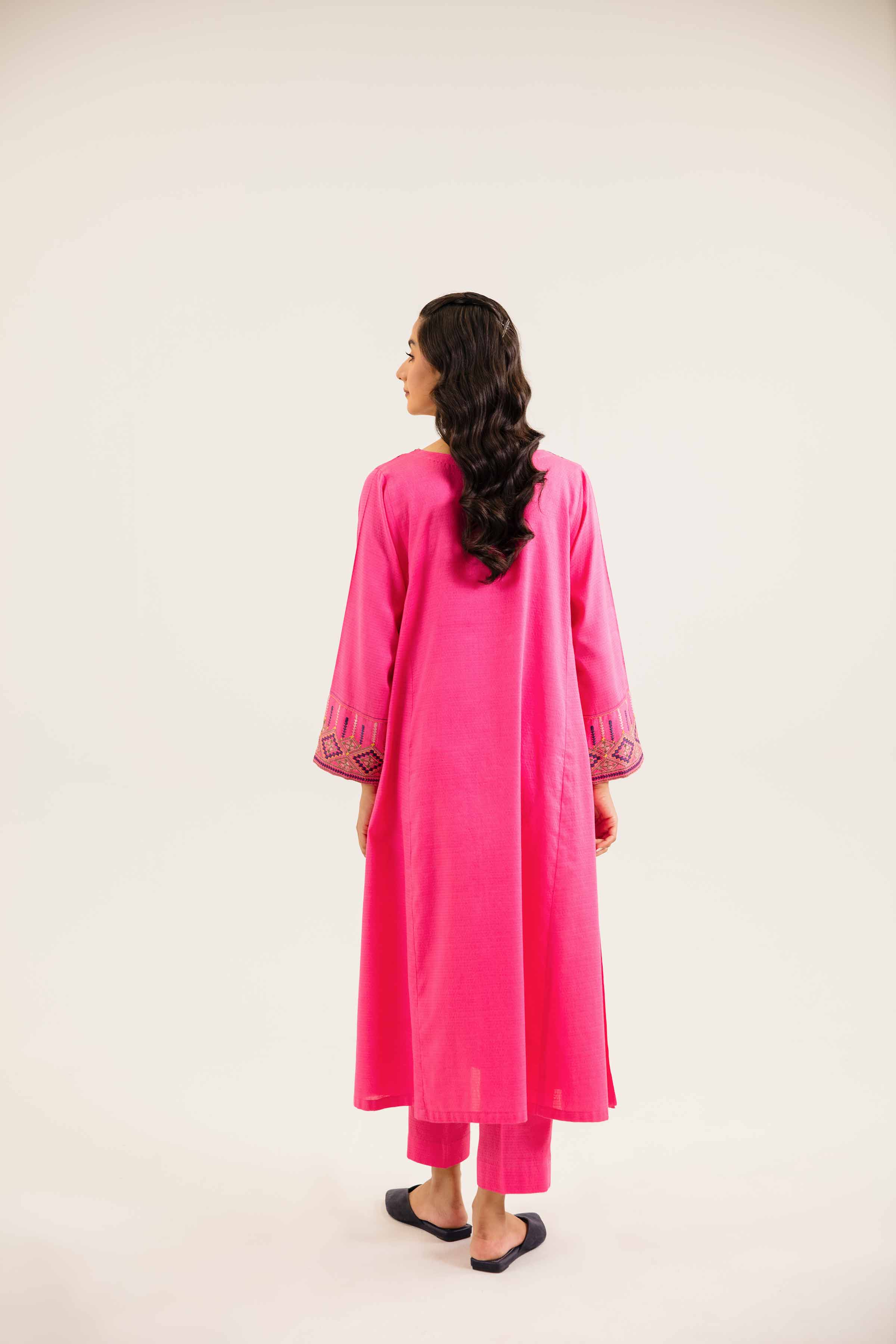 2 Piece - Embroidered Suit - PW24-264 - Image 3