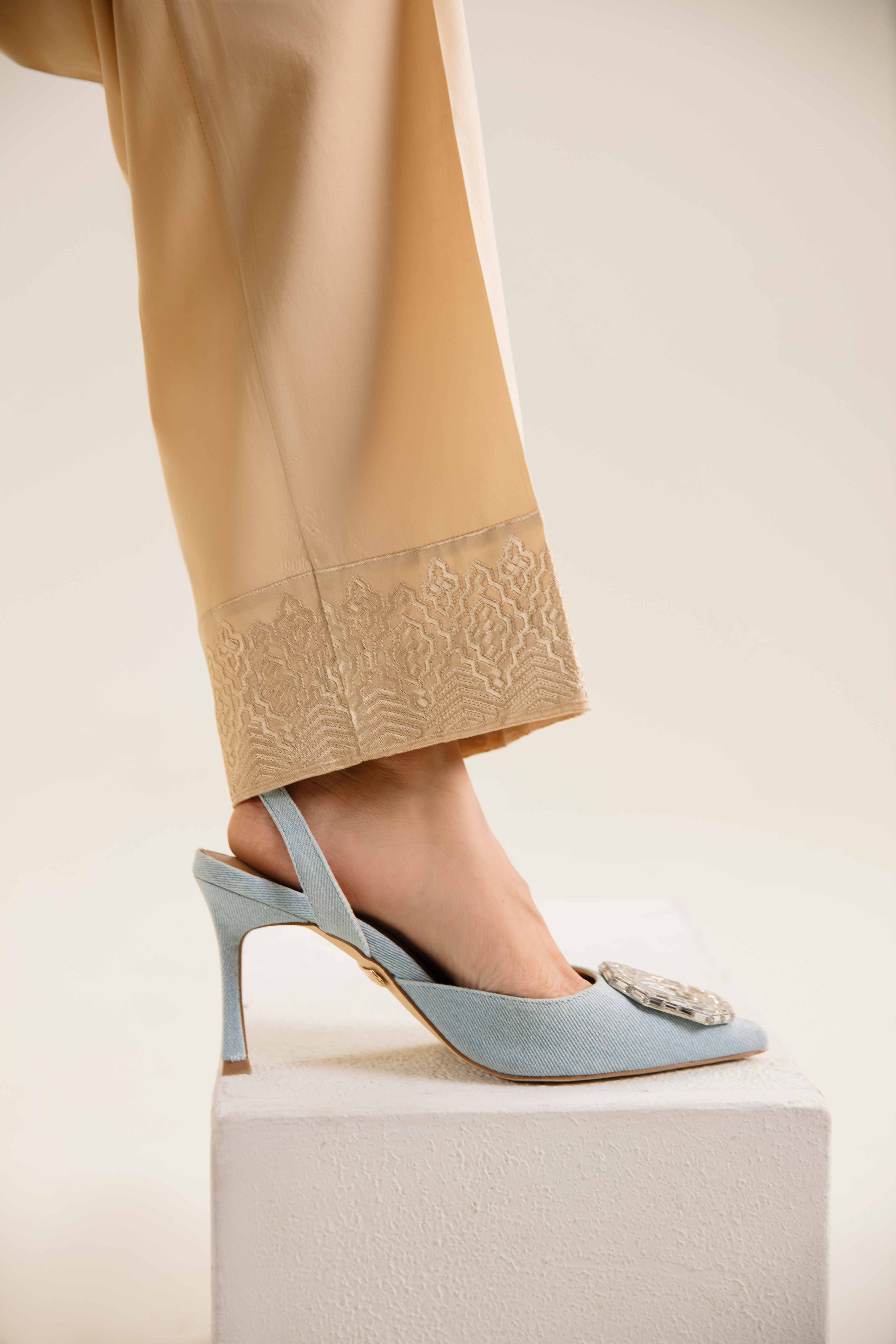 Embroidered Trousers - PW24-277 - Image 3