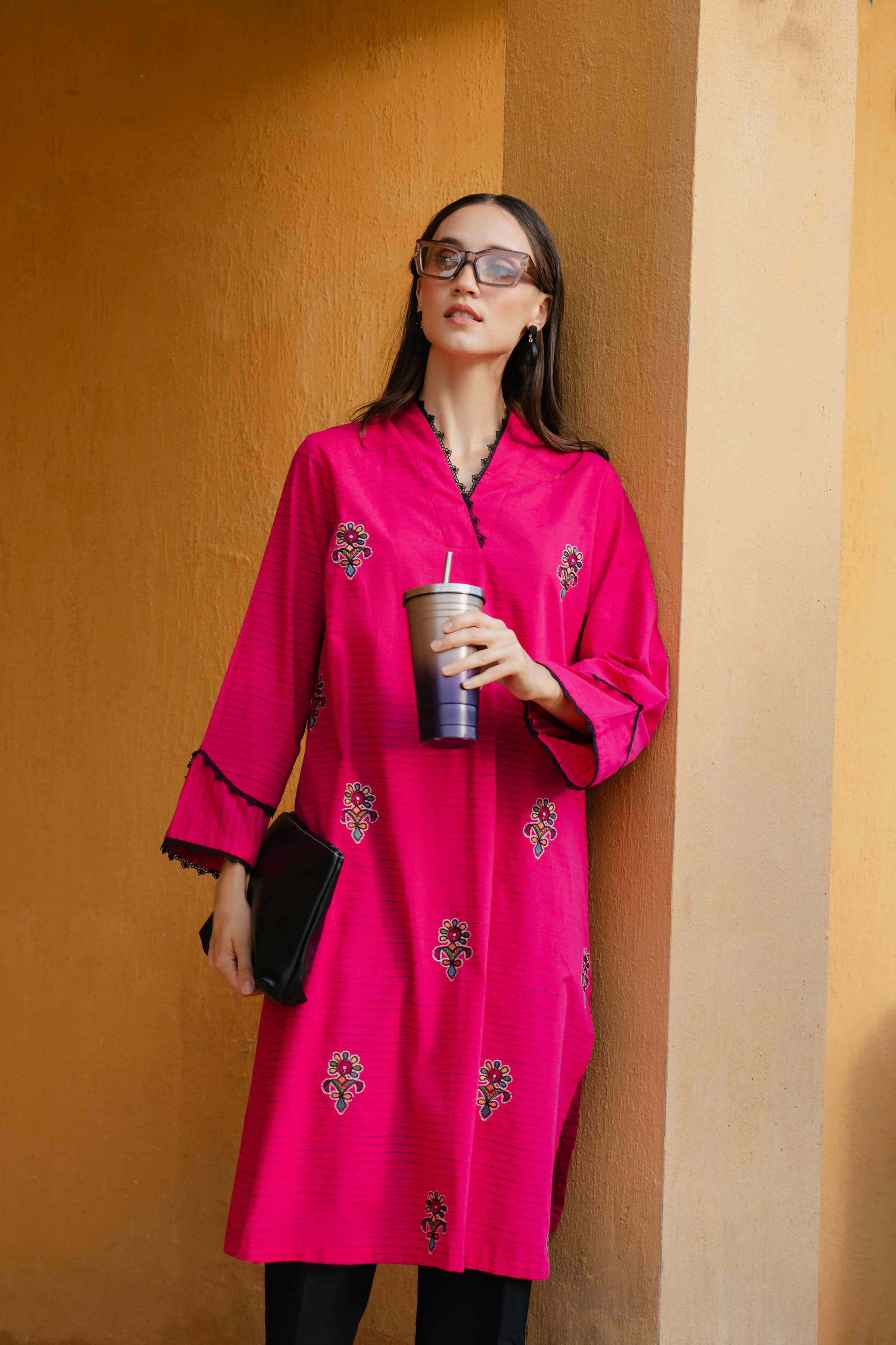 Embroidered Shirt - PW24-28 - Image 3