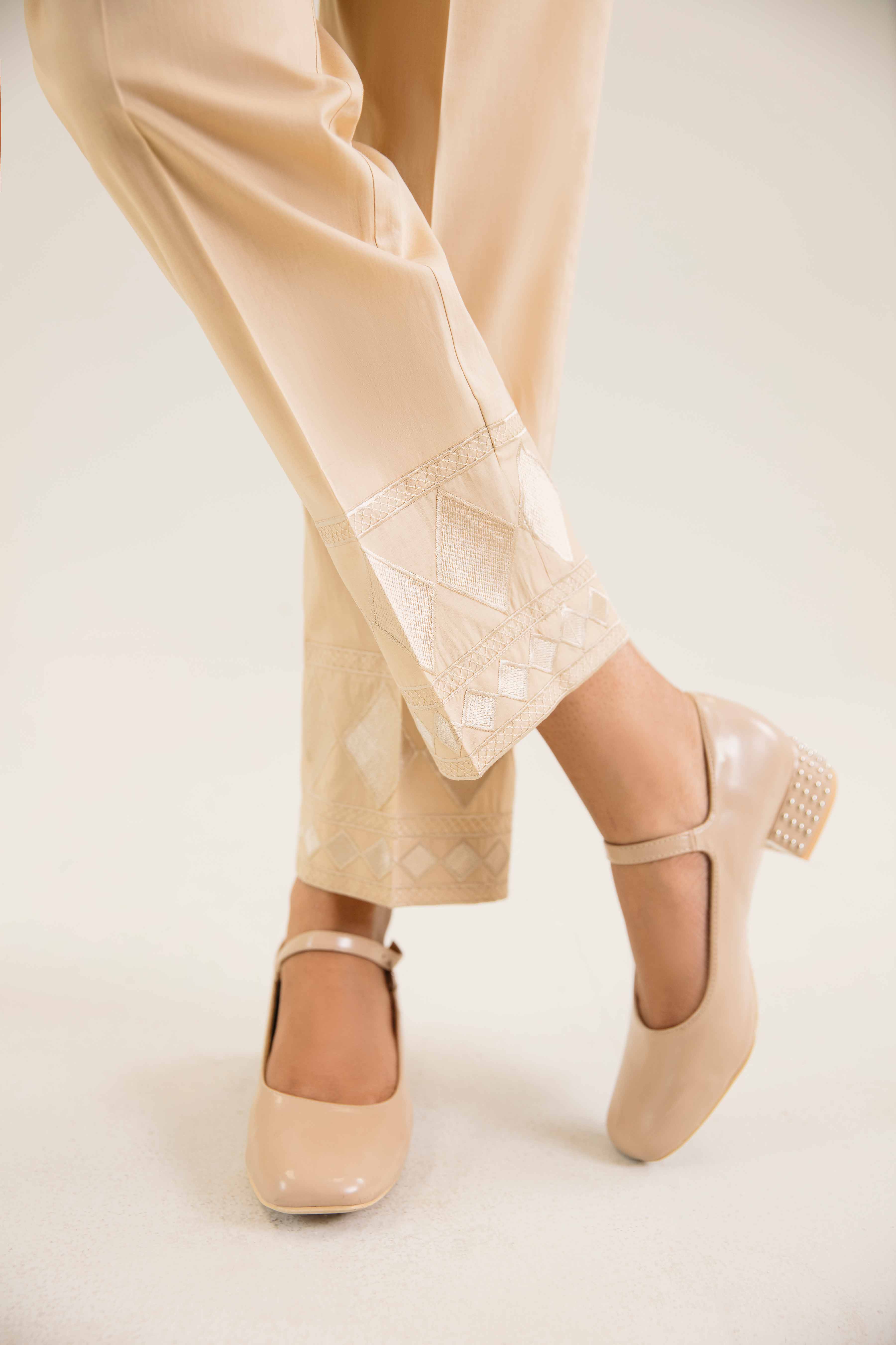 Embroidered Trousers - PW24-294 - Image 2