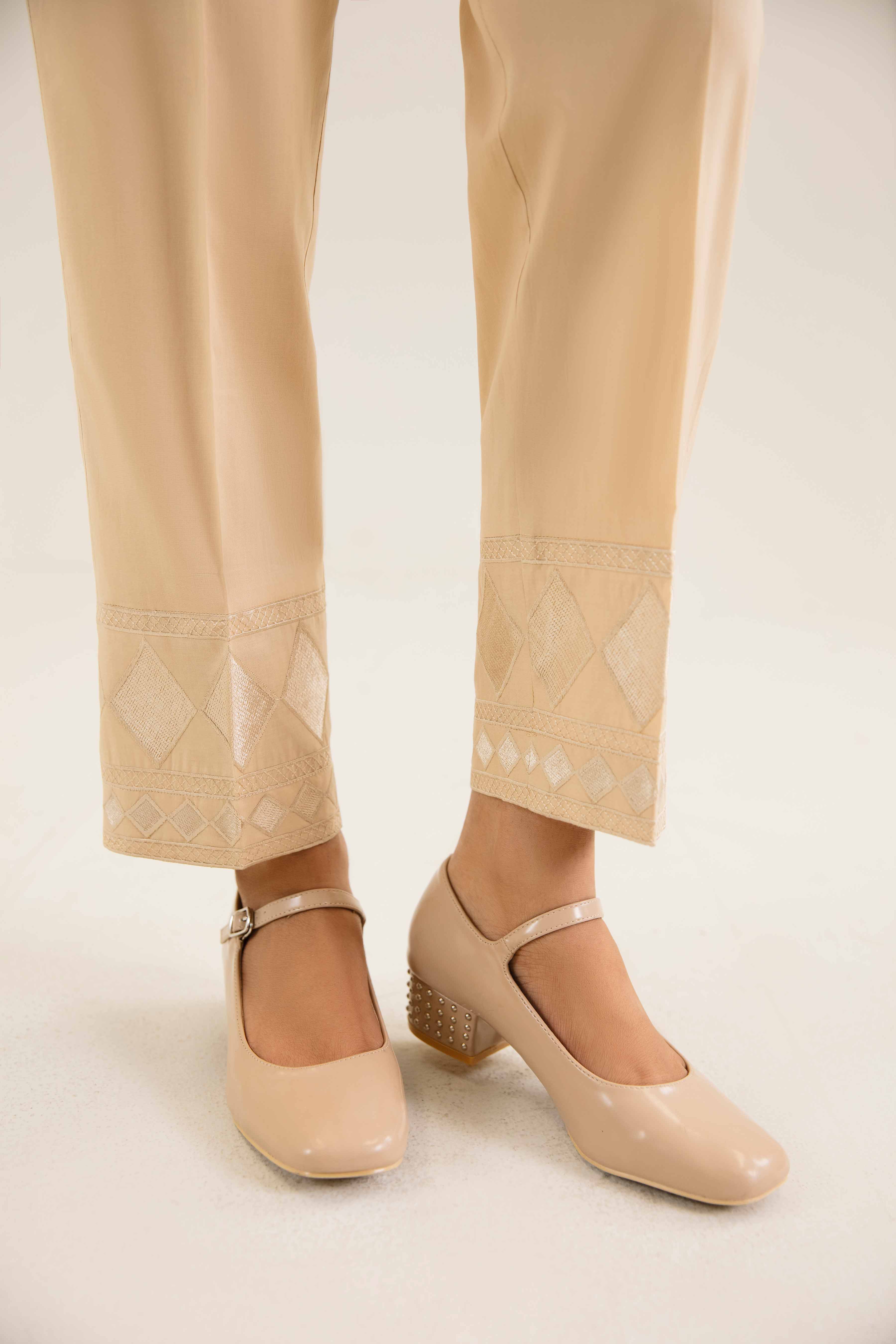 Embroidered Trousers - PW24-294 - Image 3