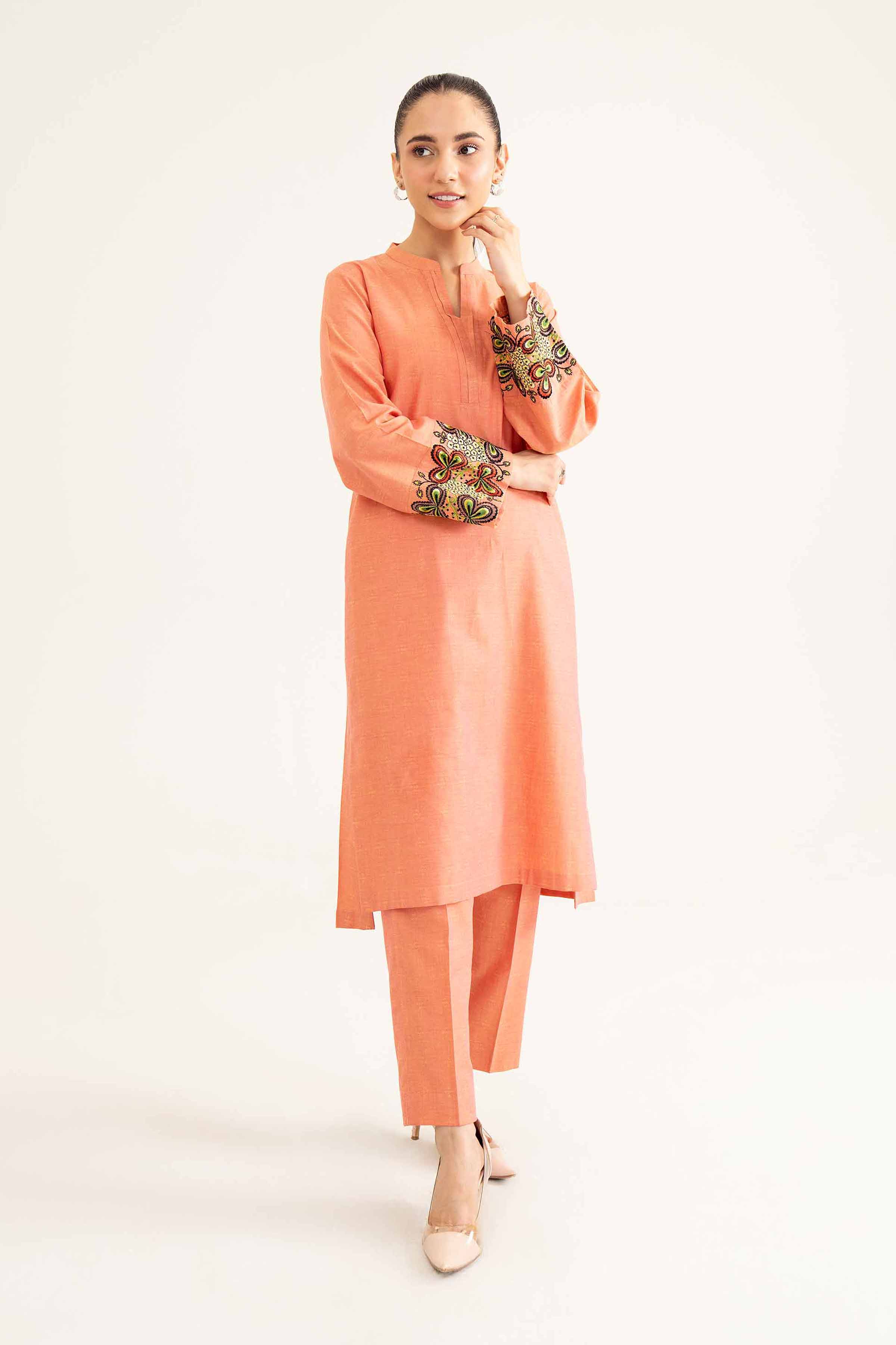 2 Piece - Embroidered Suit - PW24-30 - Image 13