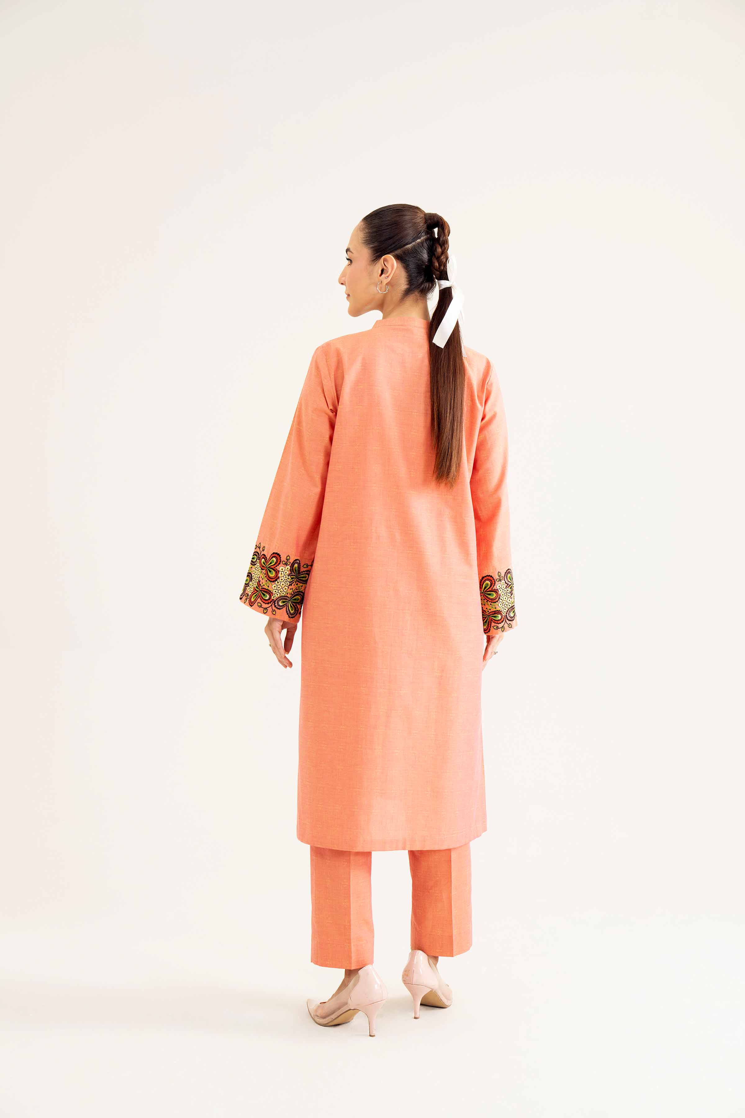 2 Piece - Embroidered Suit - PW24-30 - Image 14