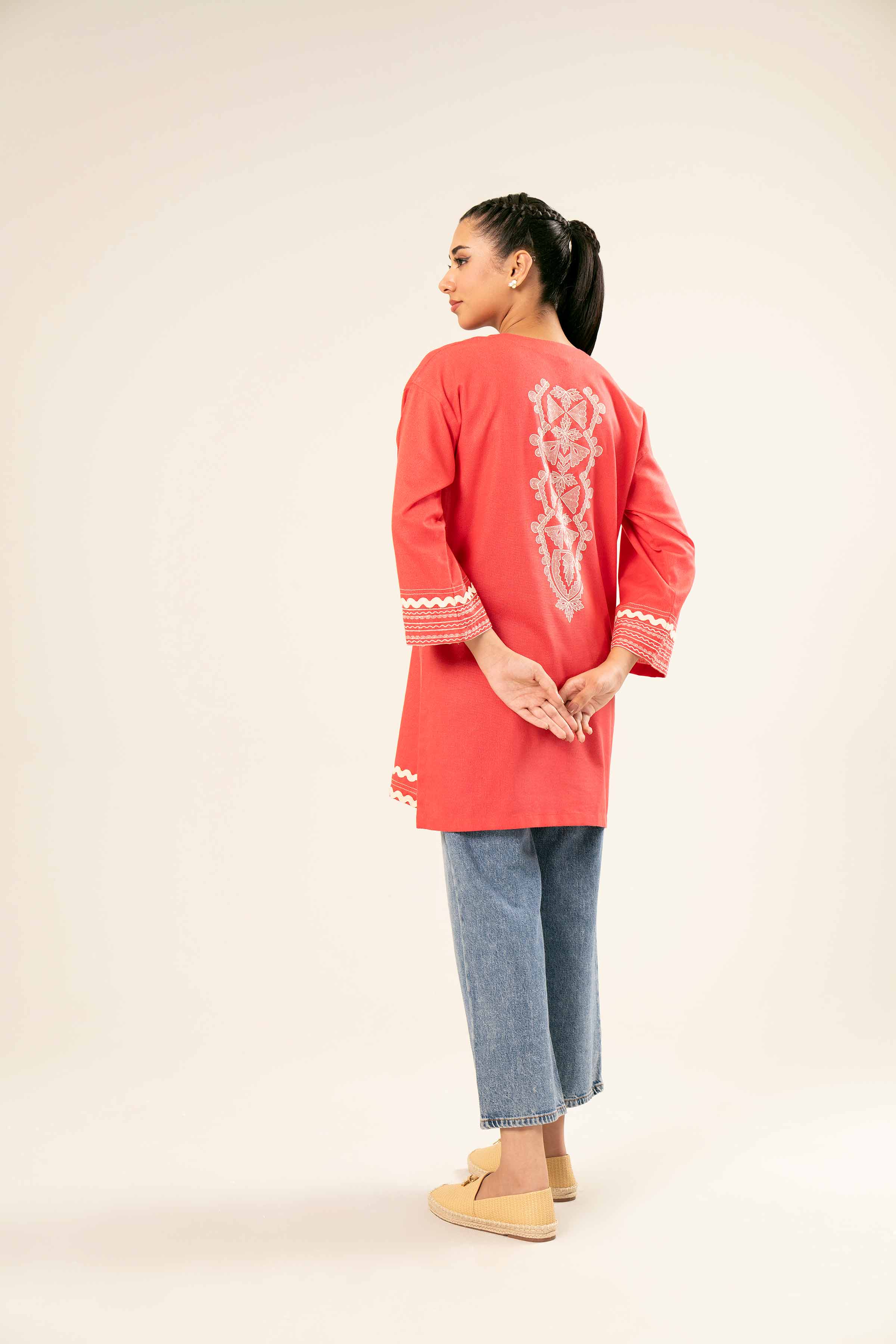 Embroidered Tunic - PW24-330 - Image 3