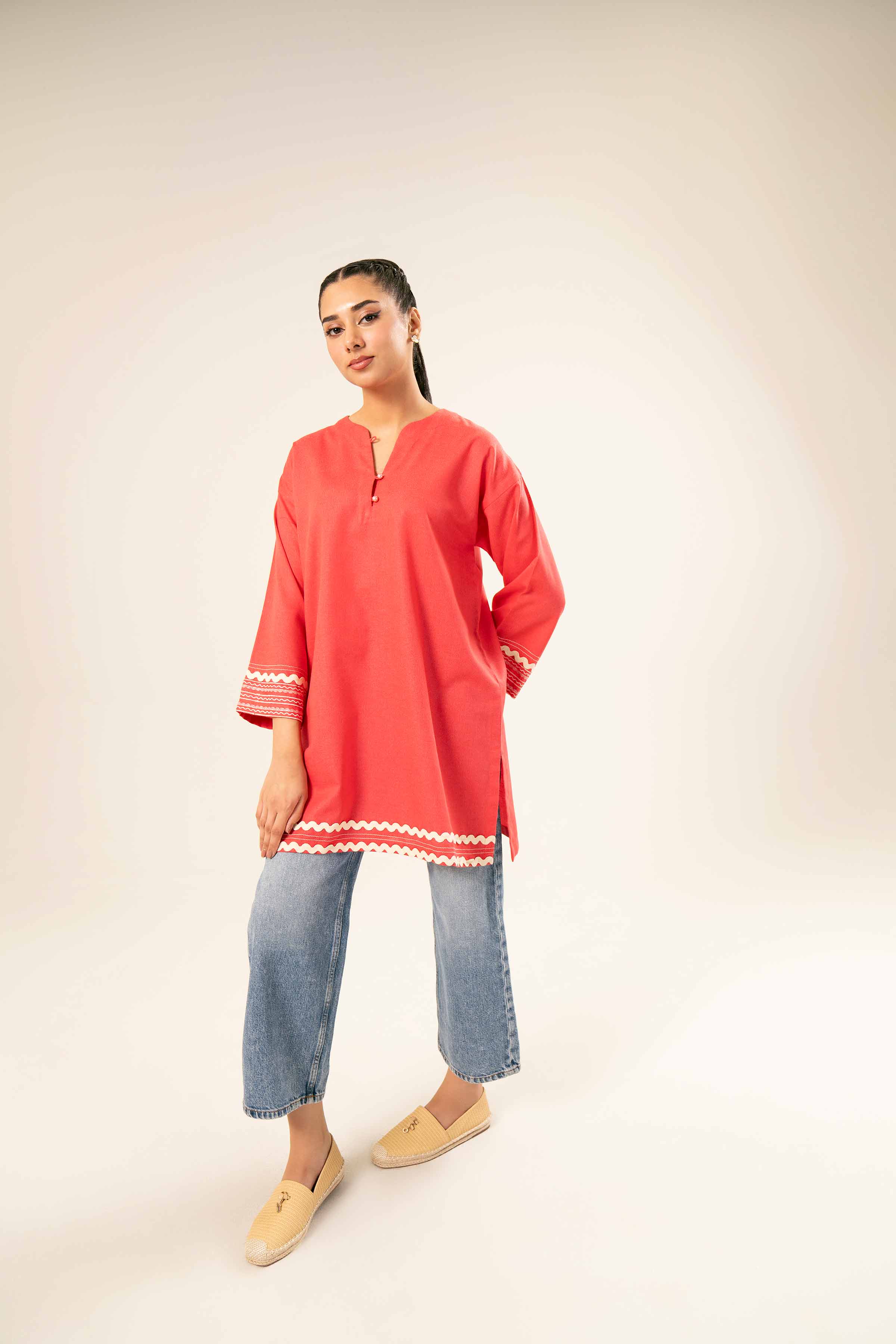 Embroidered Tunic - PW24-330 - Image 4