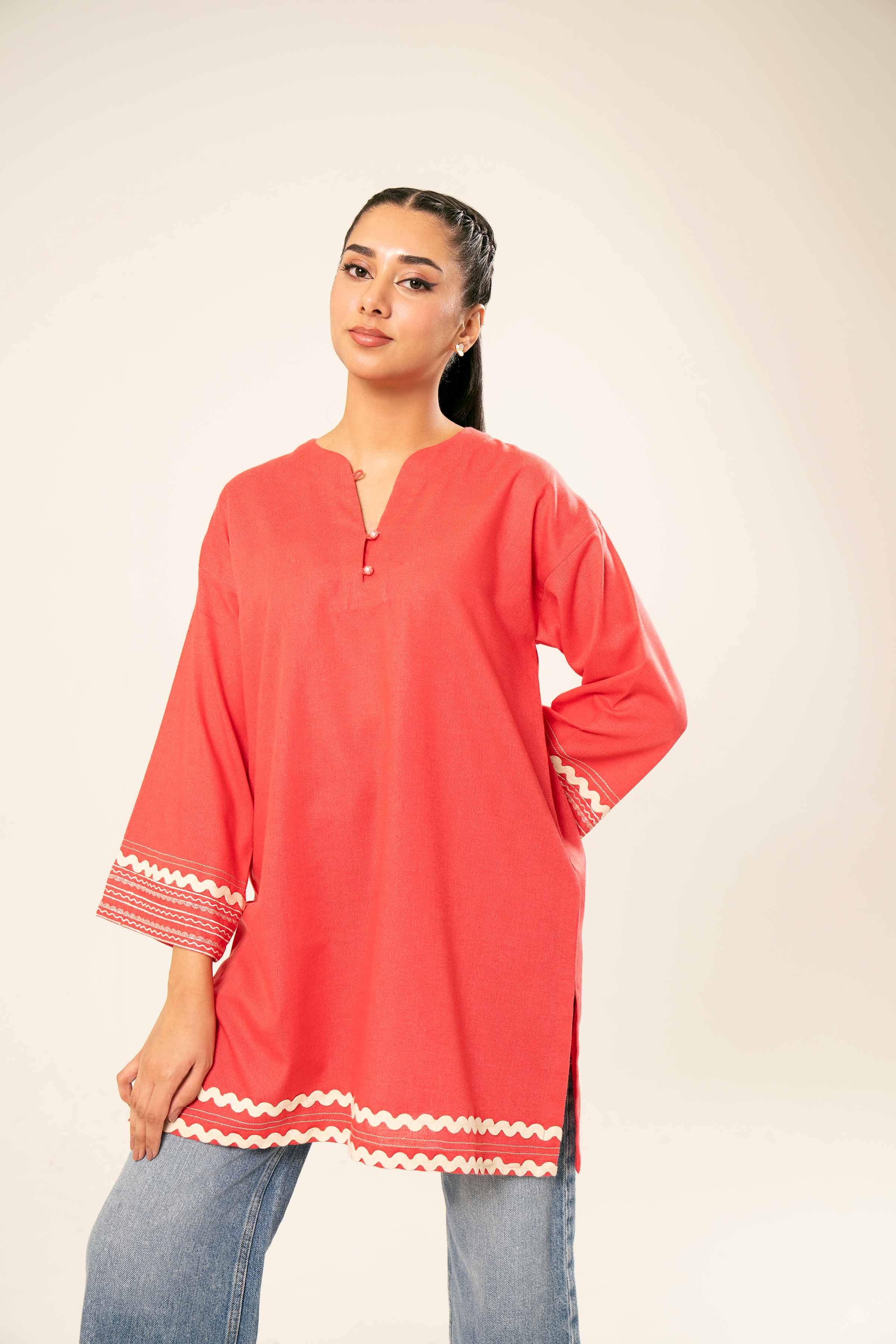 Embroidered Tunic - PW24-330 - Image 5