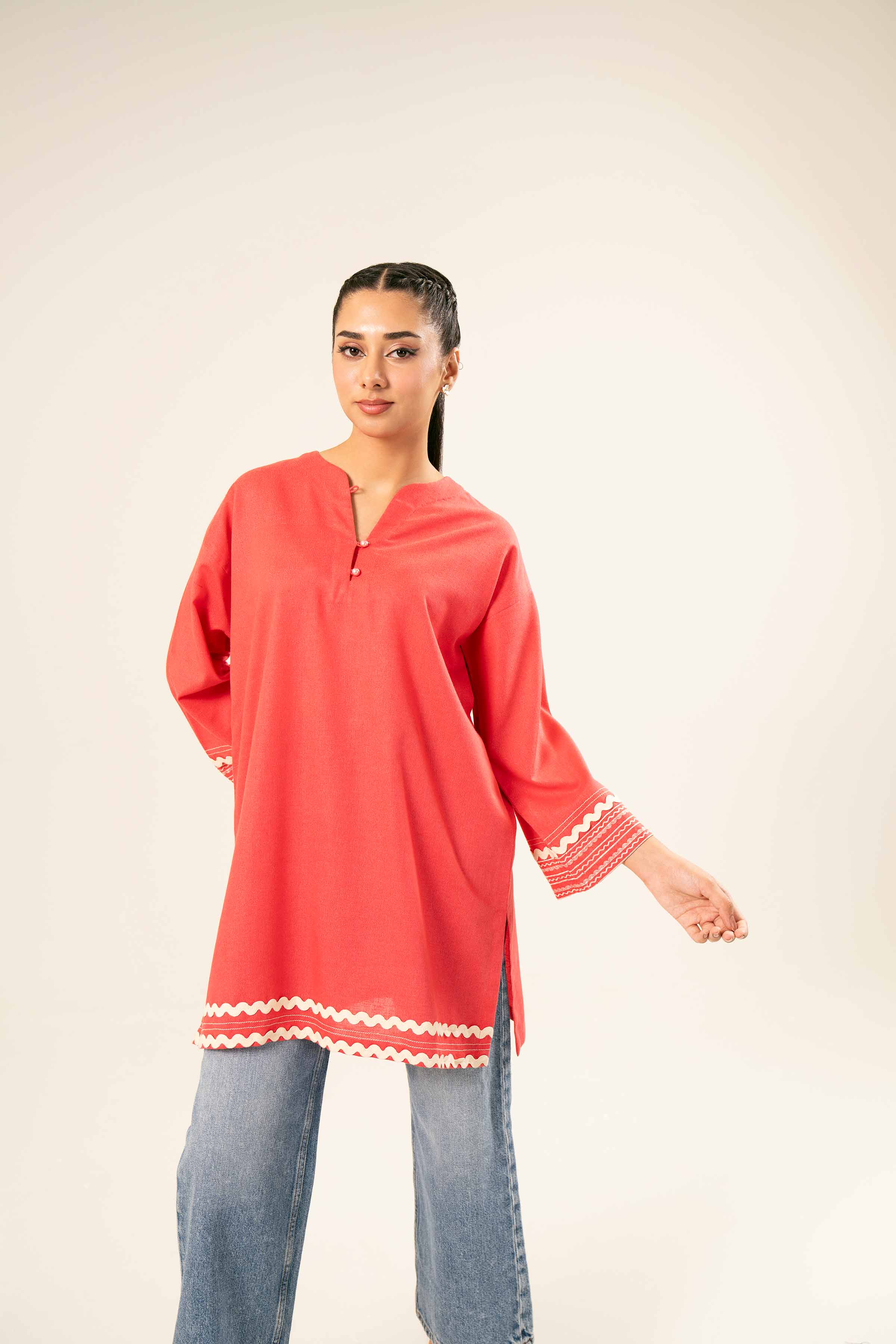 Embroidered Tunic - PW24-330 - Image 6