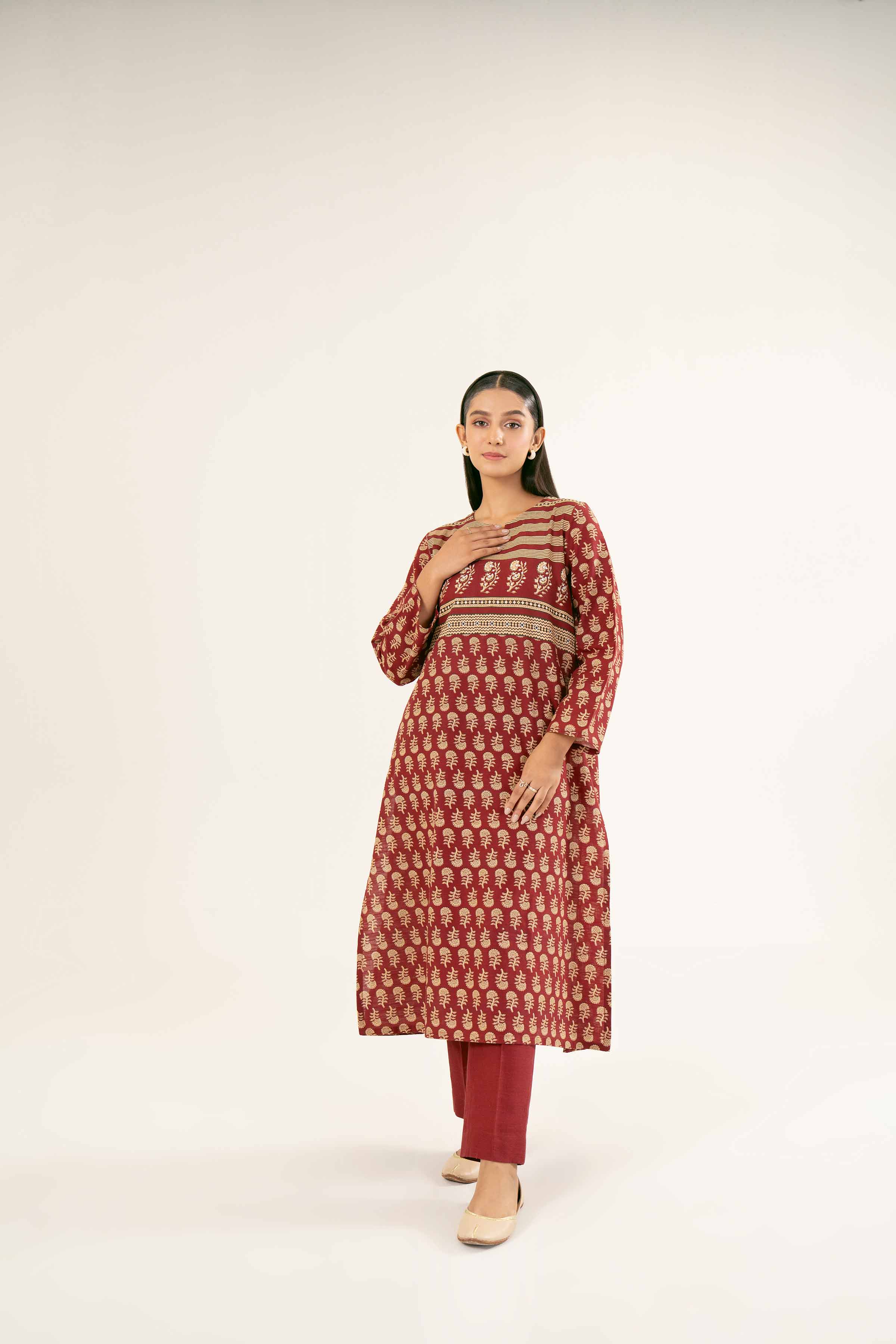 2 Piece - Printed Suit - PW24-342 - Image 4