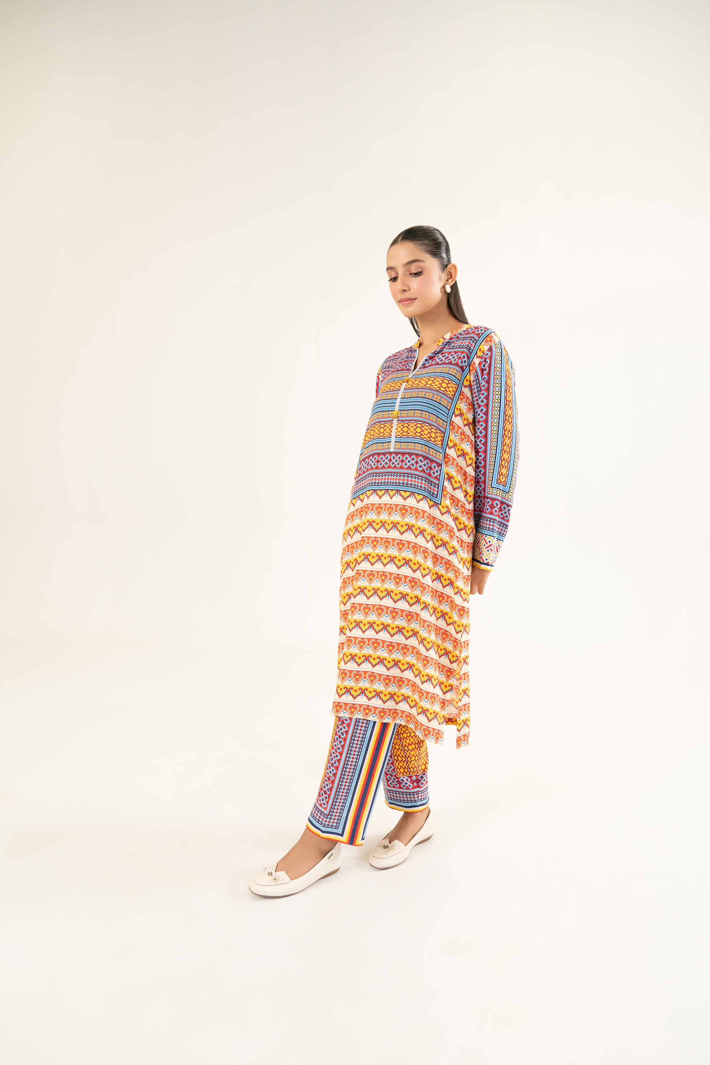 2 Piece - Printed Suit - PW24-352 - Image 3