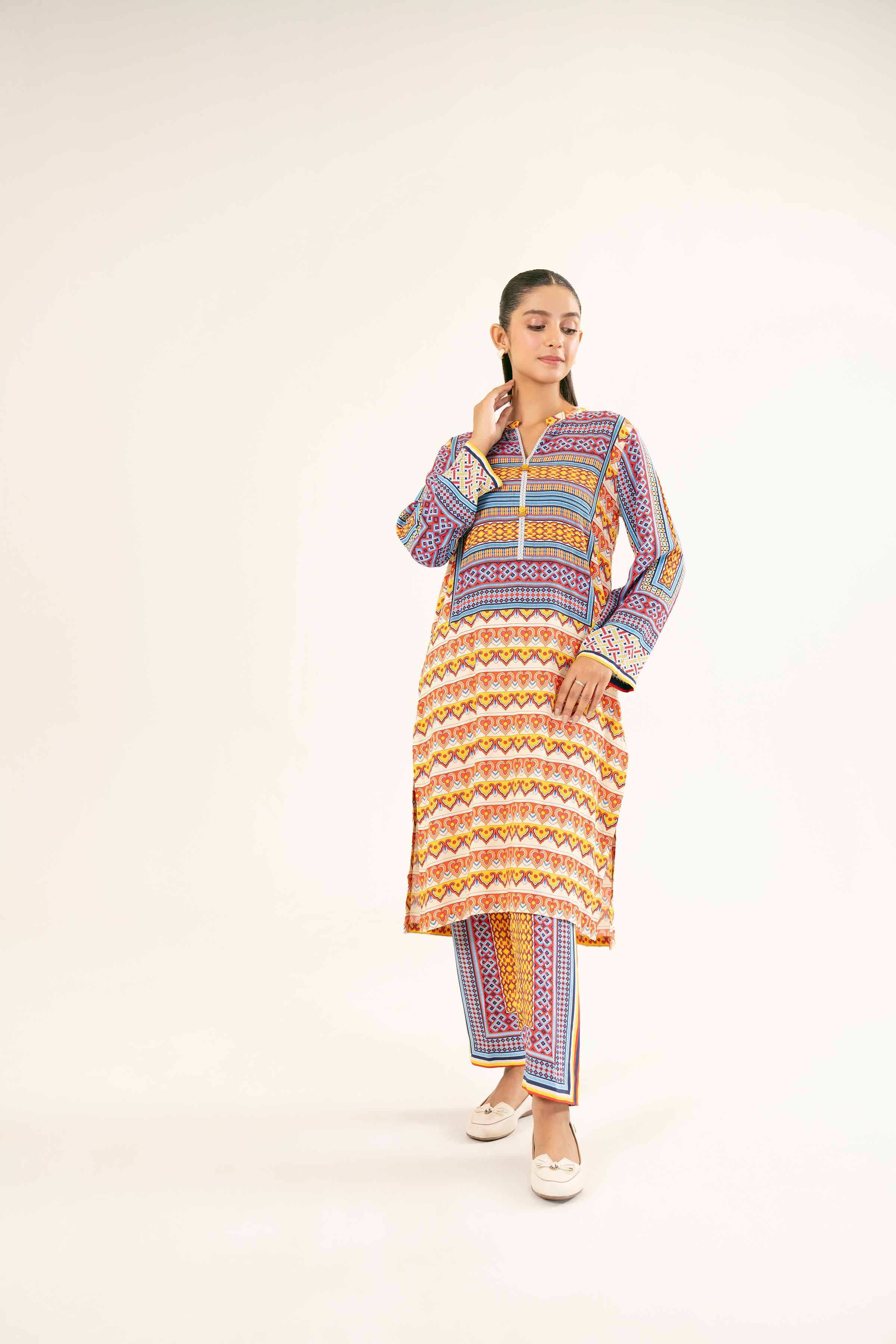 2 Piece - Printed Suit - PW24-352 - Image 5