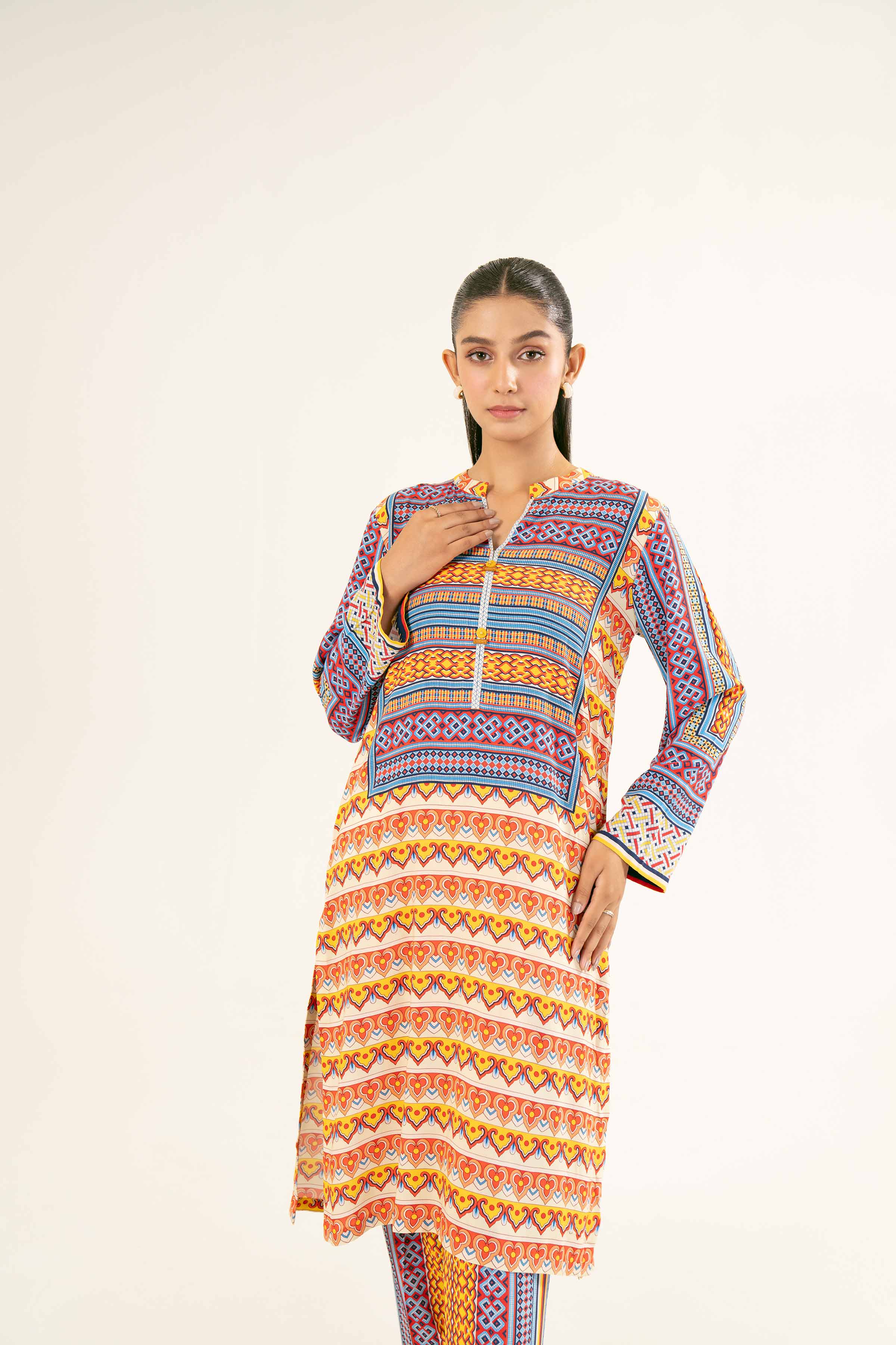 2 Piece - Printed Suit - PW24-352 - Image 6