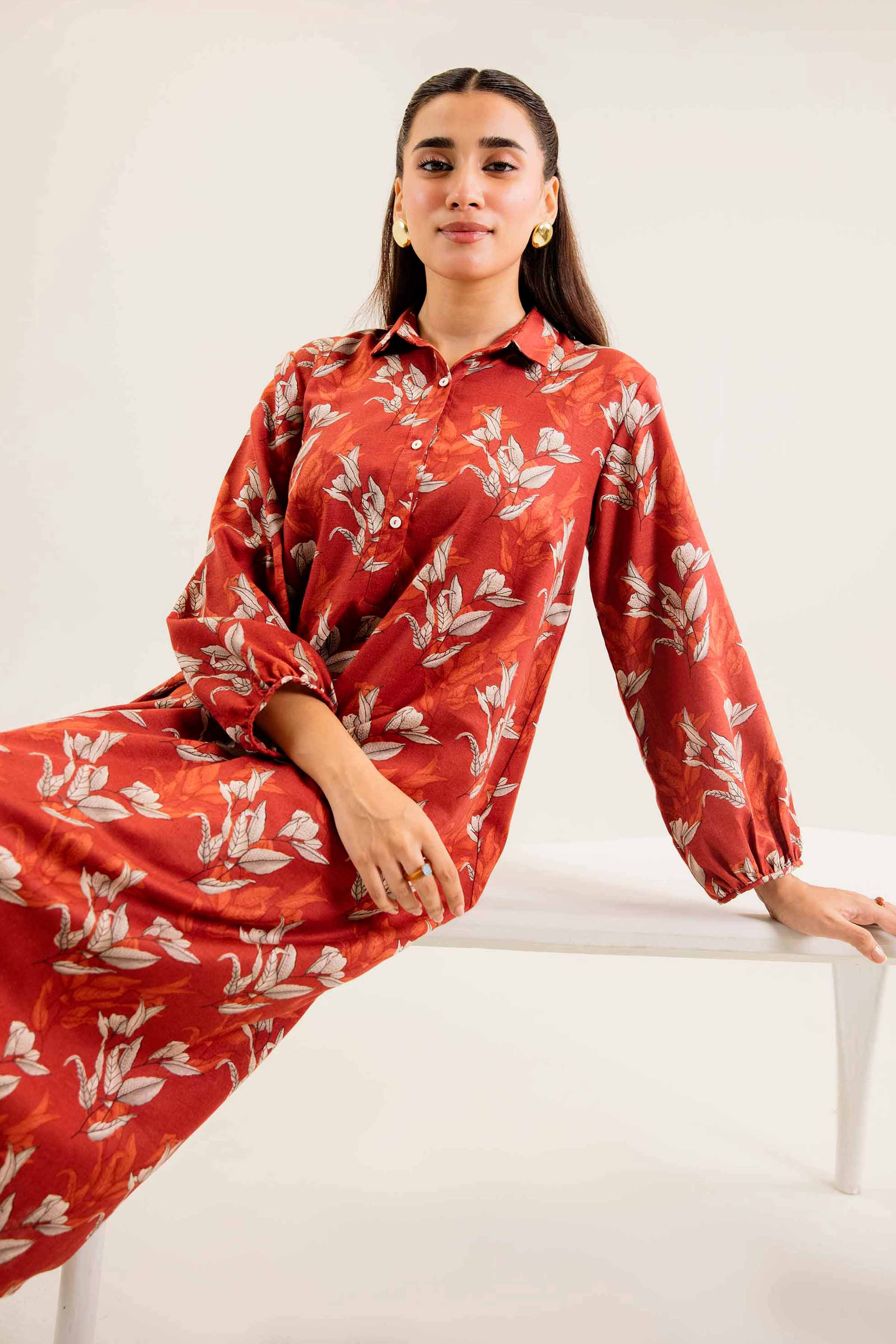 Printed Dress - PW24-378