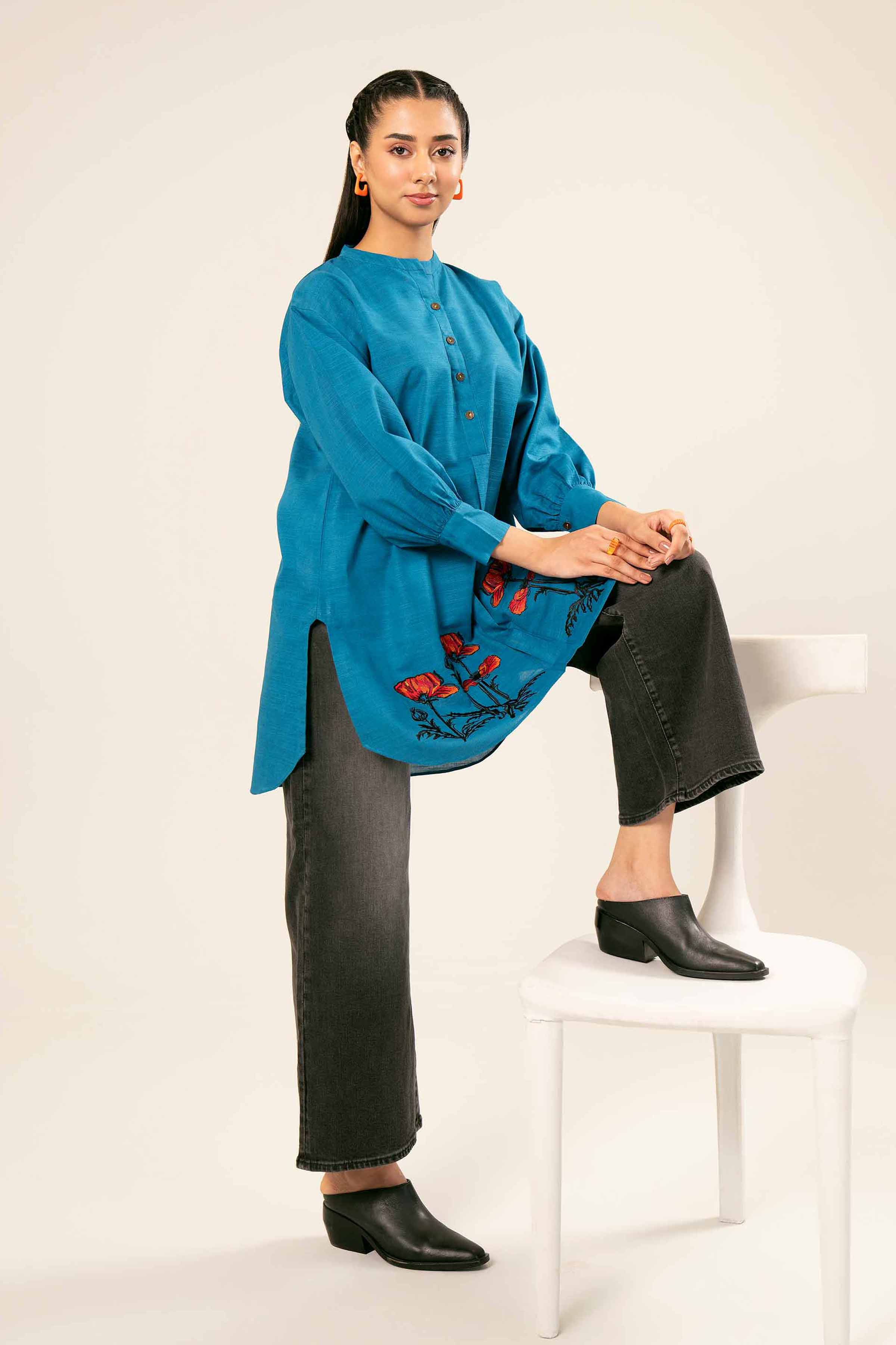 Embroidered Tunic - PW24-384 - Image 4