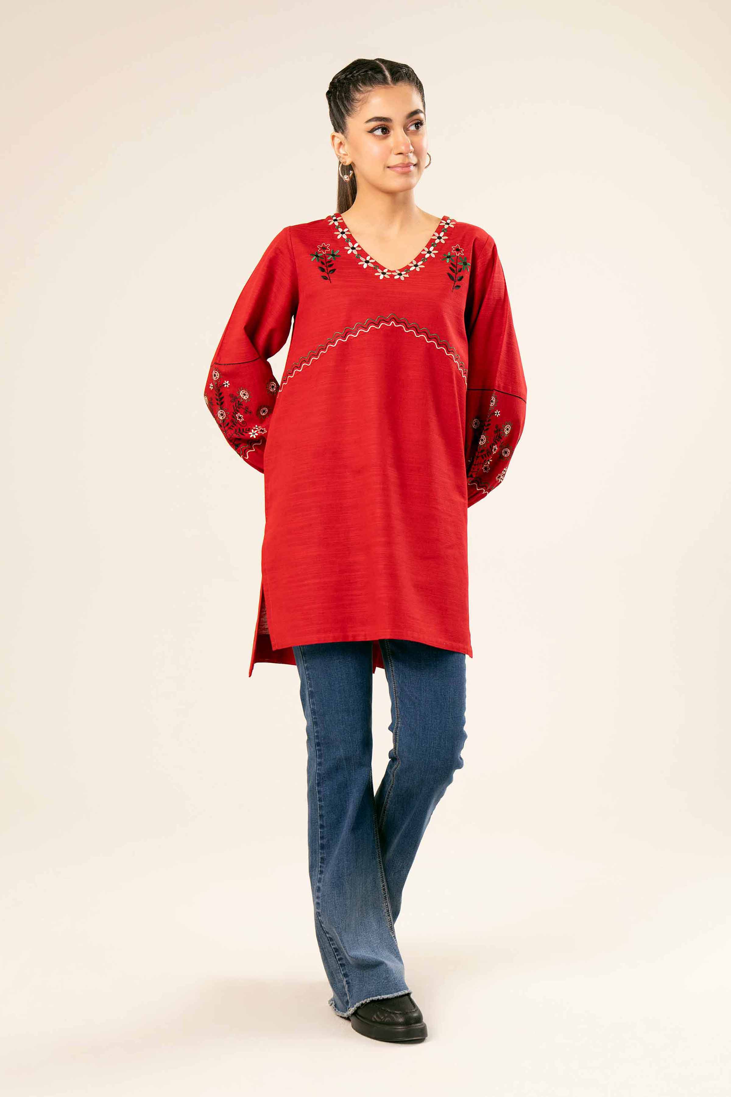 Embroidered Tunic - PW24-385 - Image 2