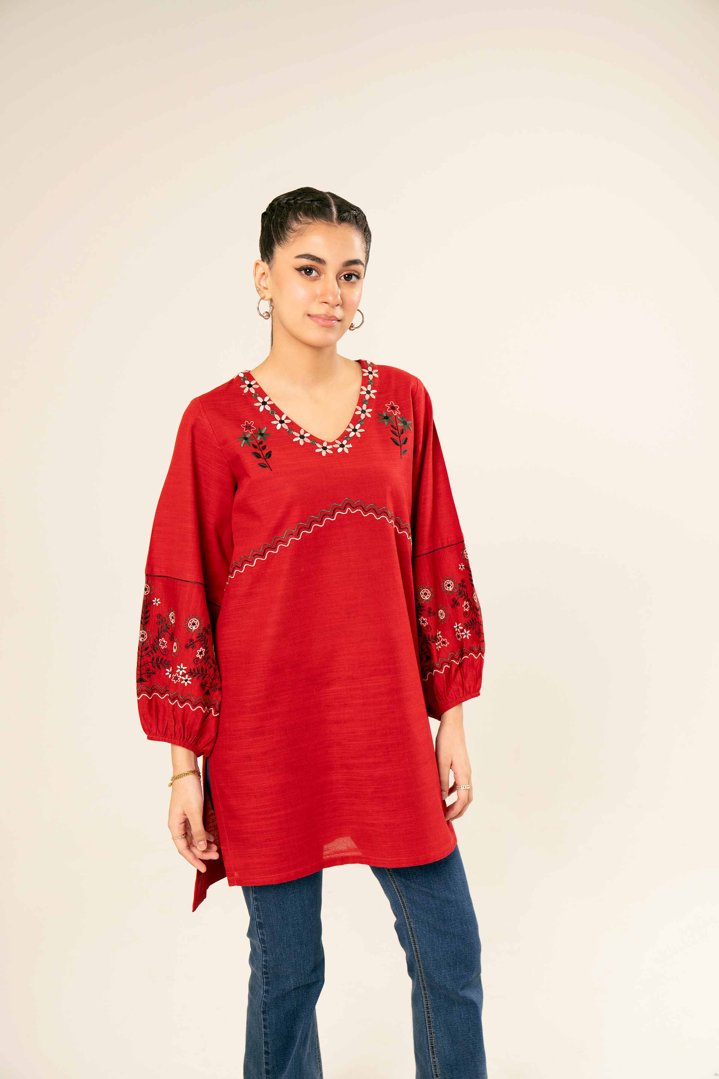 Embroidered Tunic - PW24-385 - Image 5
