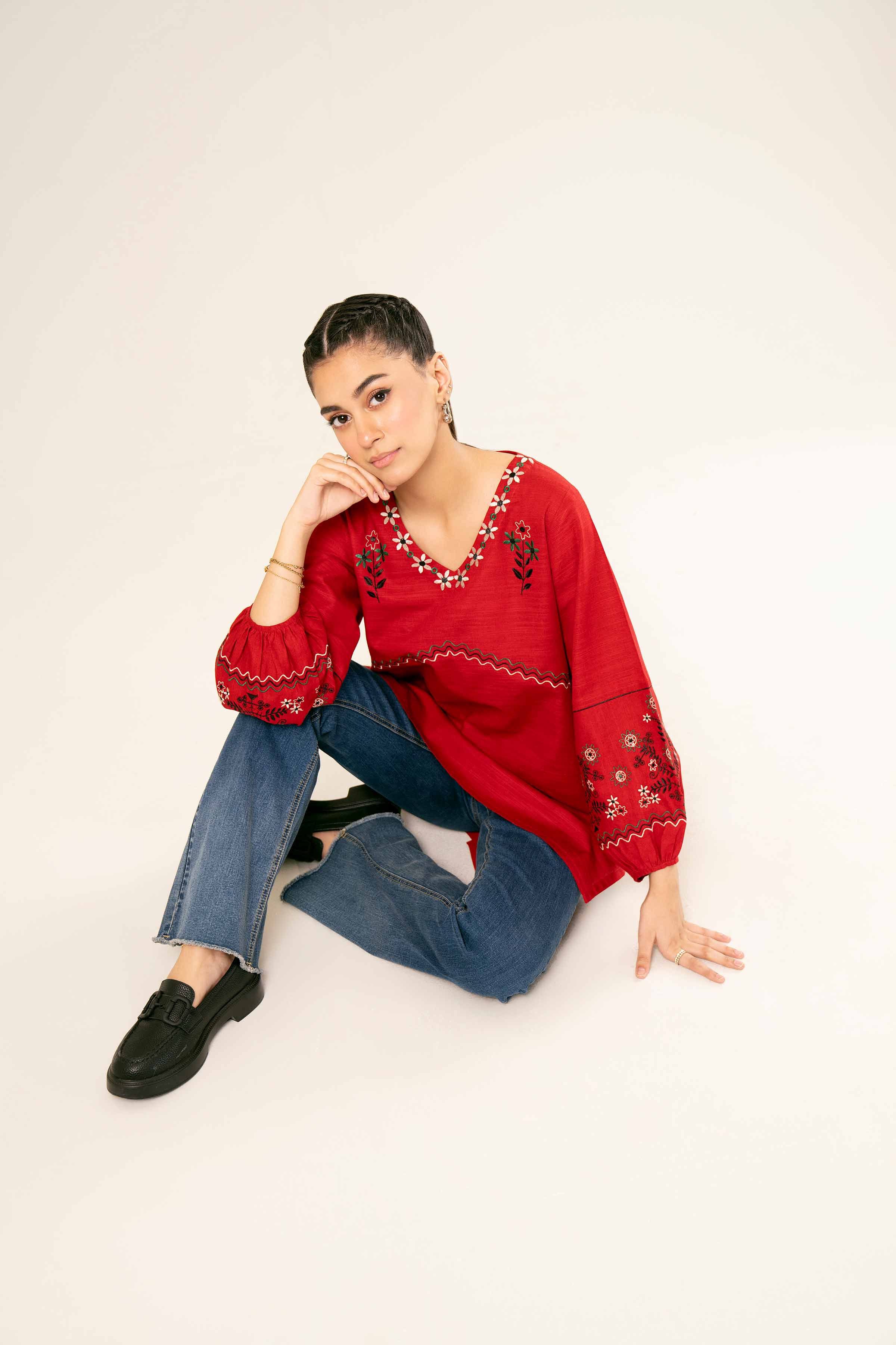 Embroidered Tunic - PW24-385 - Image 6