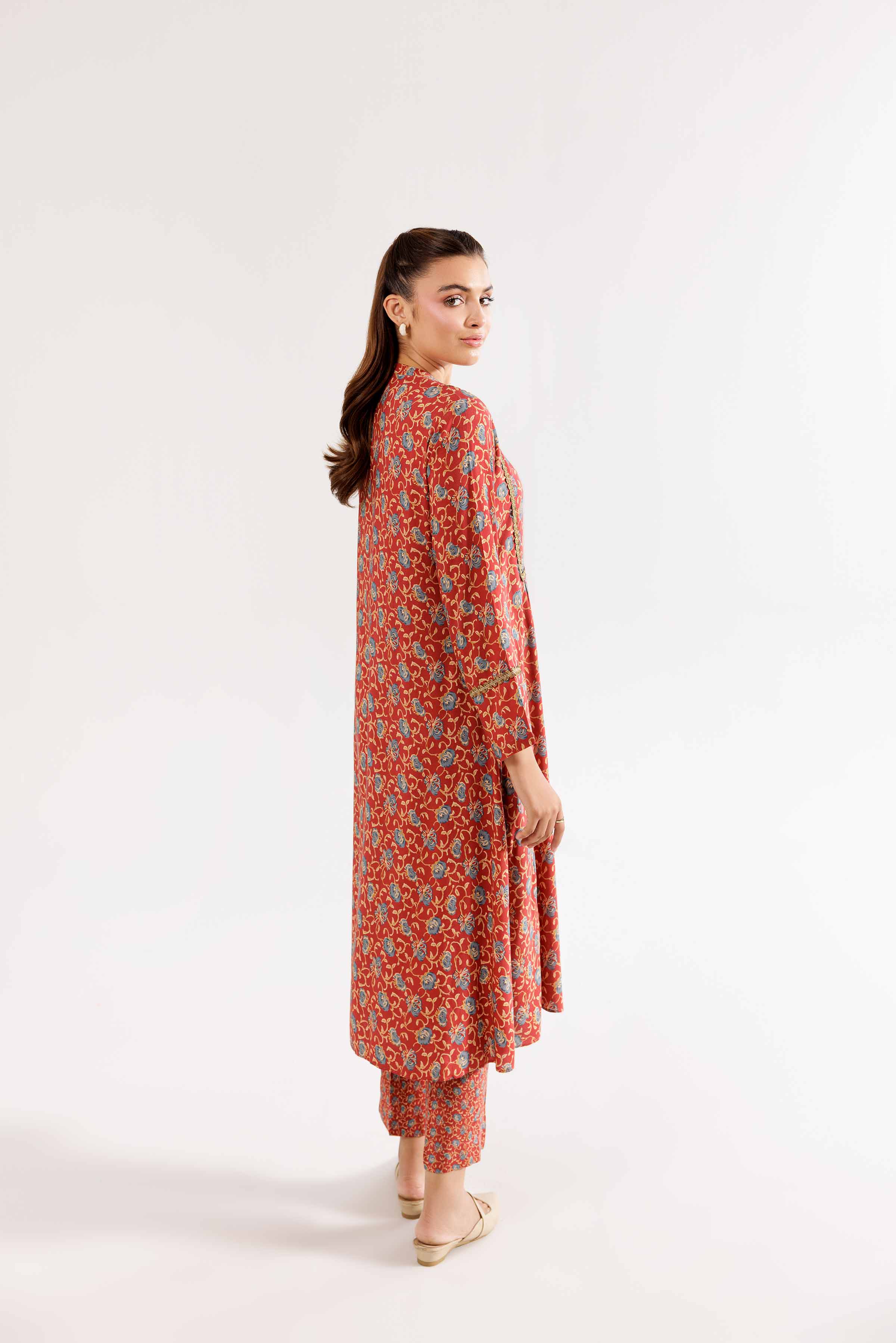 2 Piece - Printed Suit - PW24-392 - Image 3