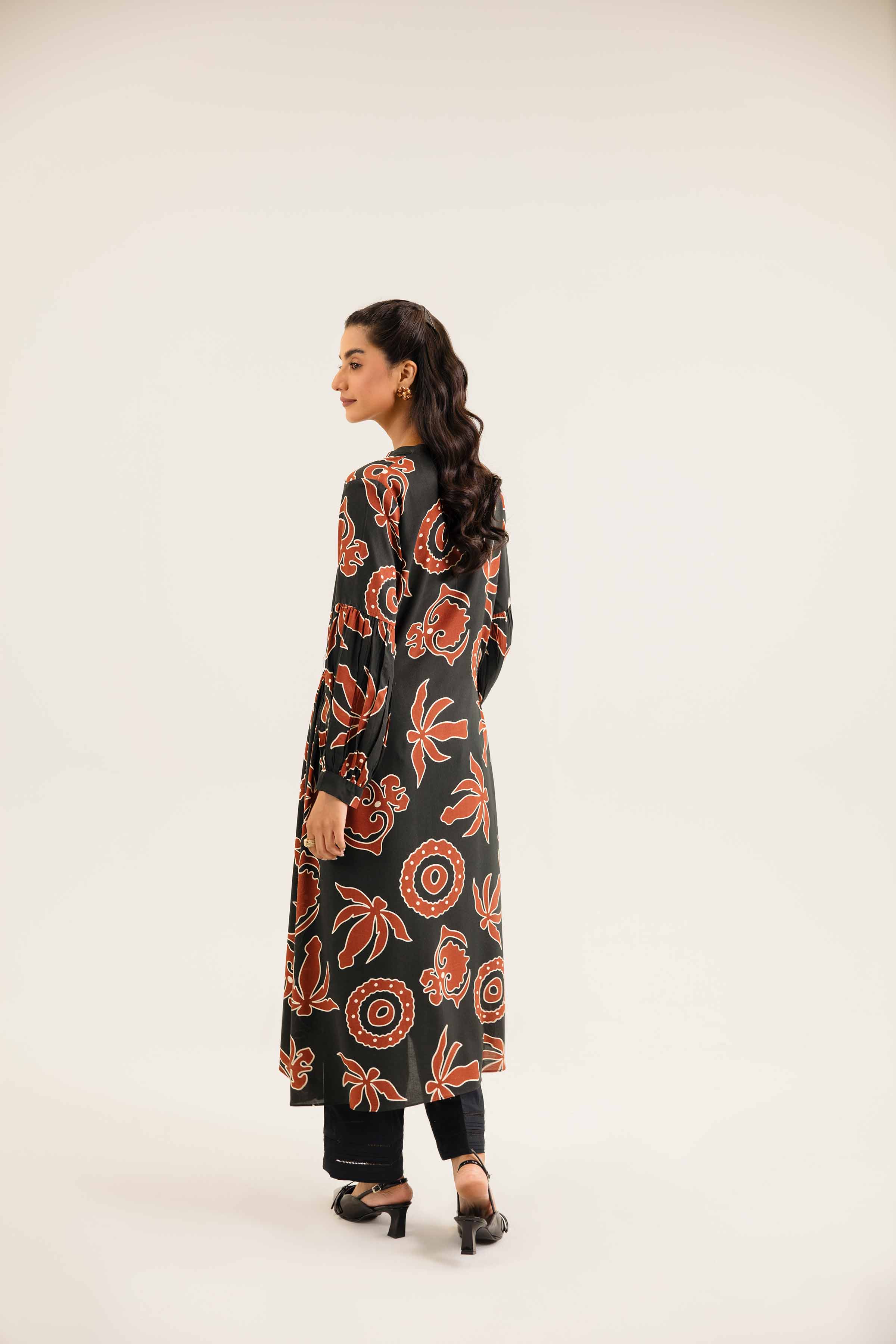 Printed Dress - PW24-400 - Image 3