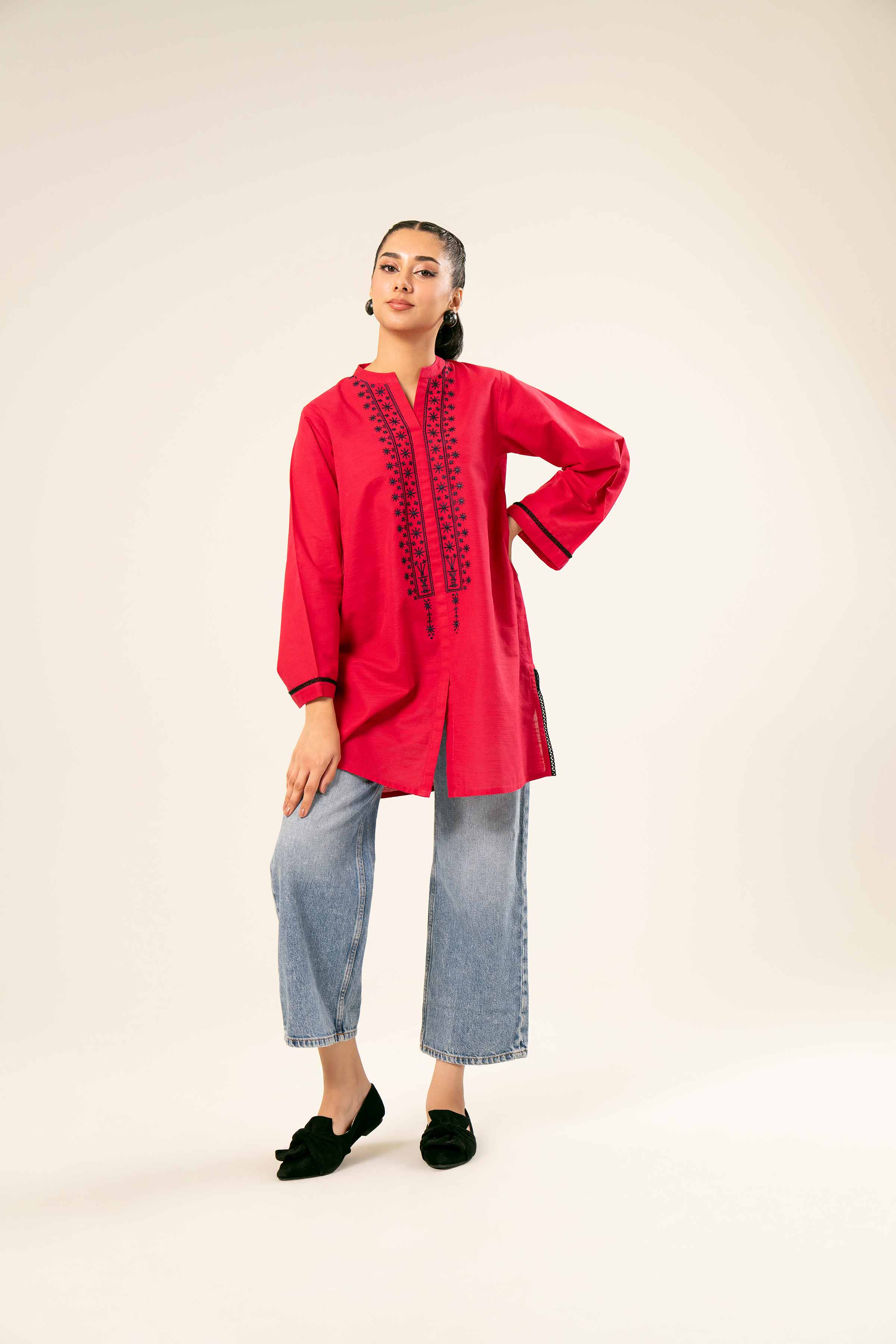 Embroidered Tunic - PW24-405 - Image 5