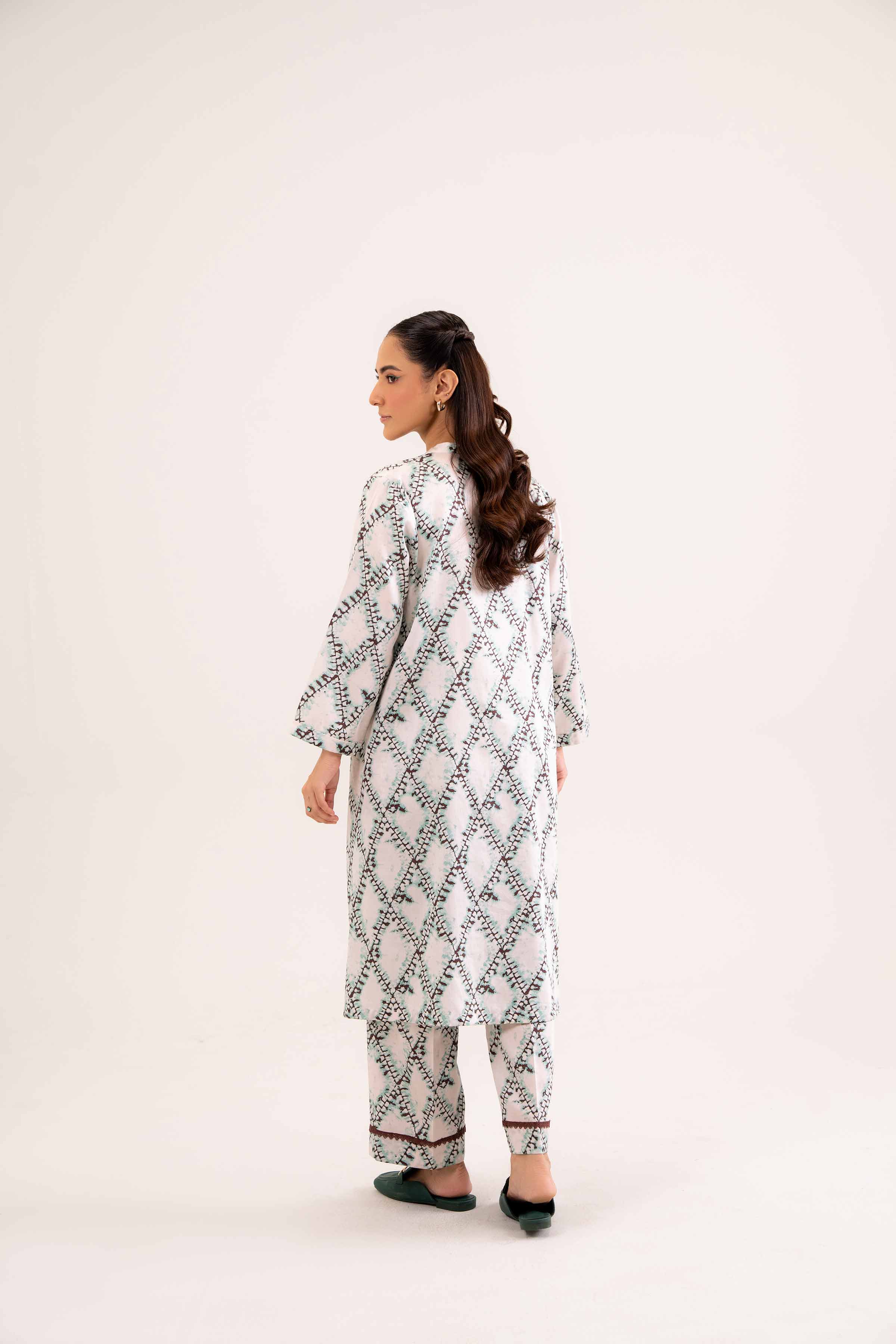 2 Piece - Printed Suit - PW24-410 - Image 3