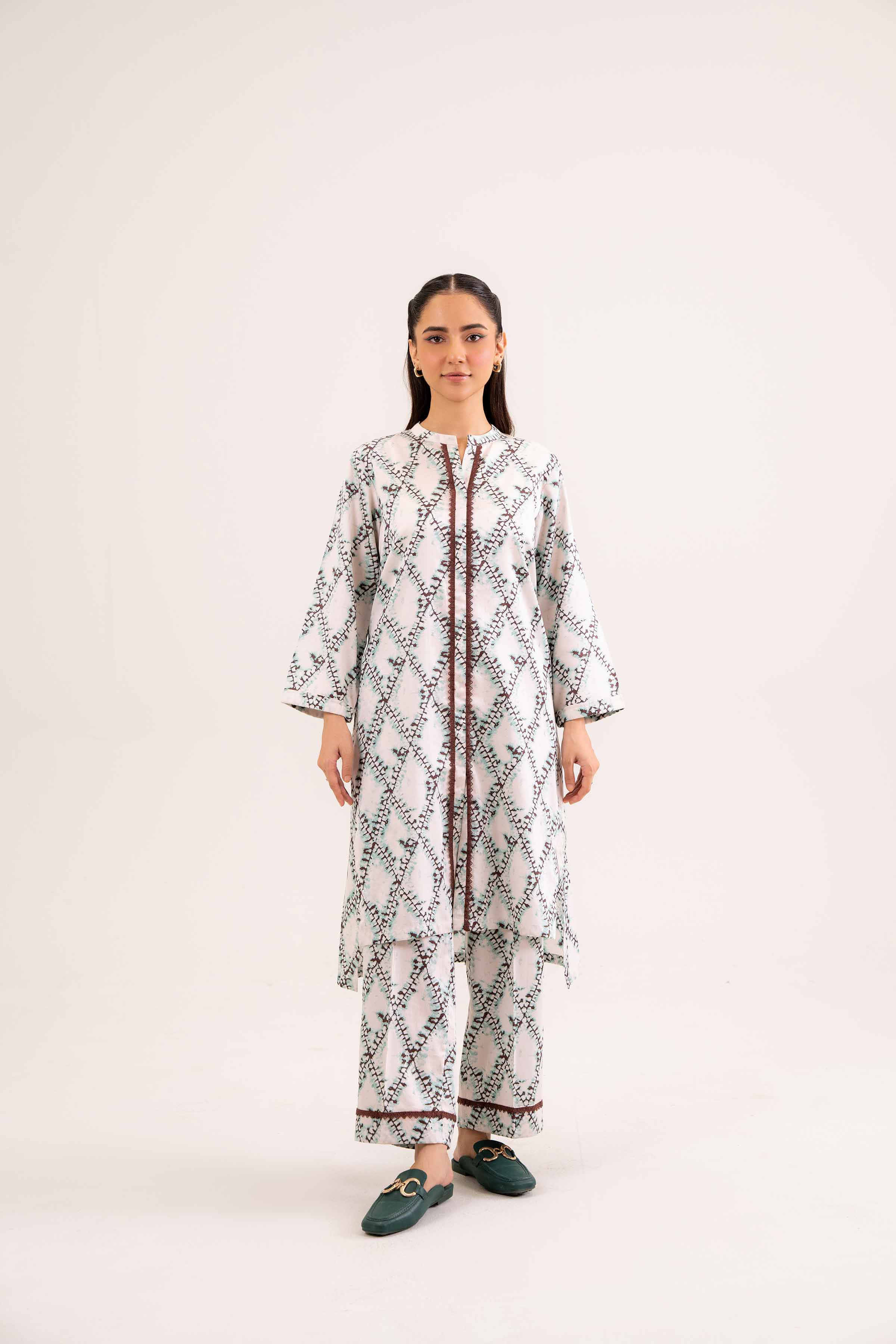 2 Piece - Printed Suit - PW24-410 - Image 4