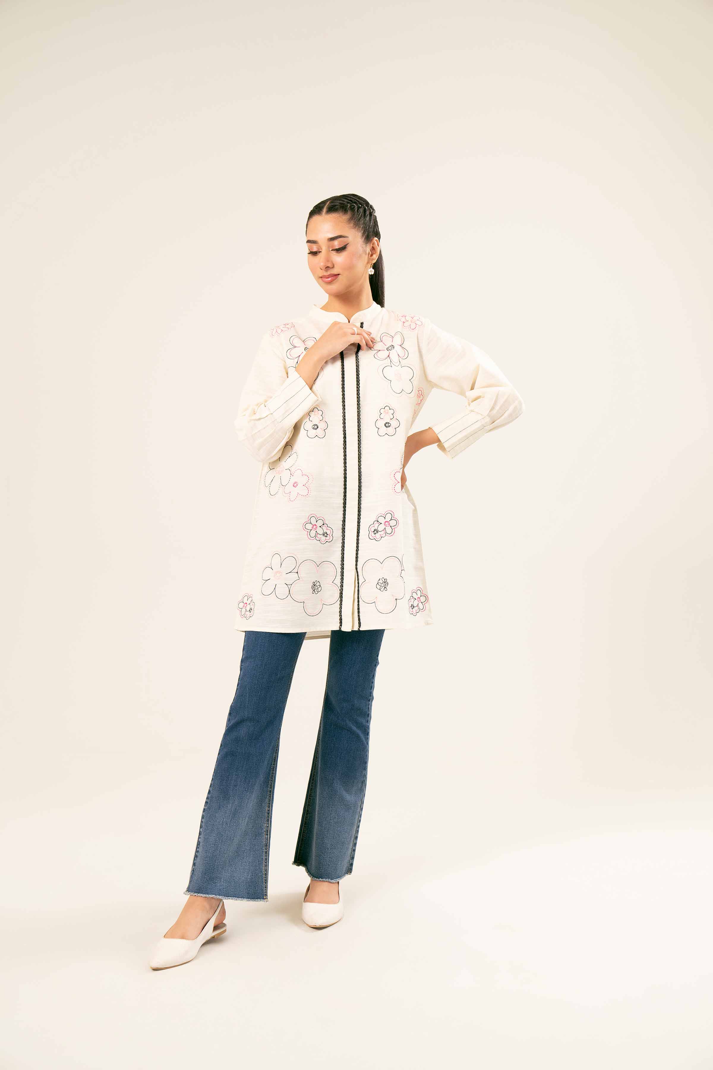 Embroidered Tunic - PW24-426 - Image 4