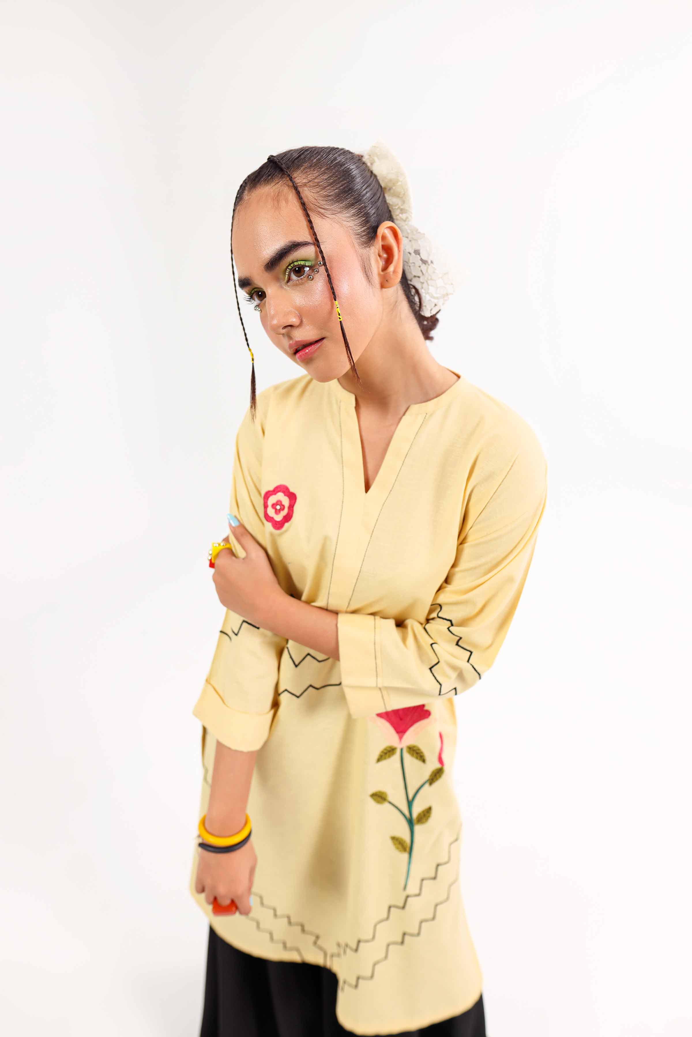 Embroidered Shirt - PW24-60 - Image 3