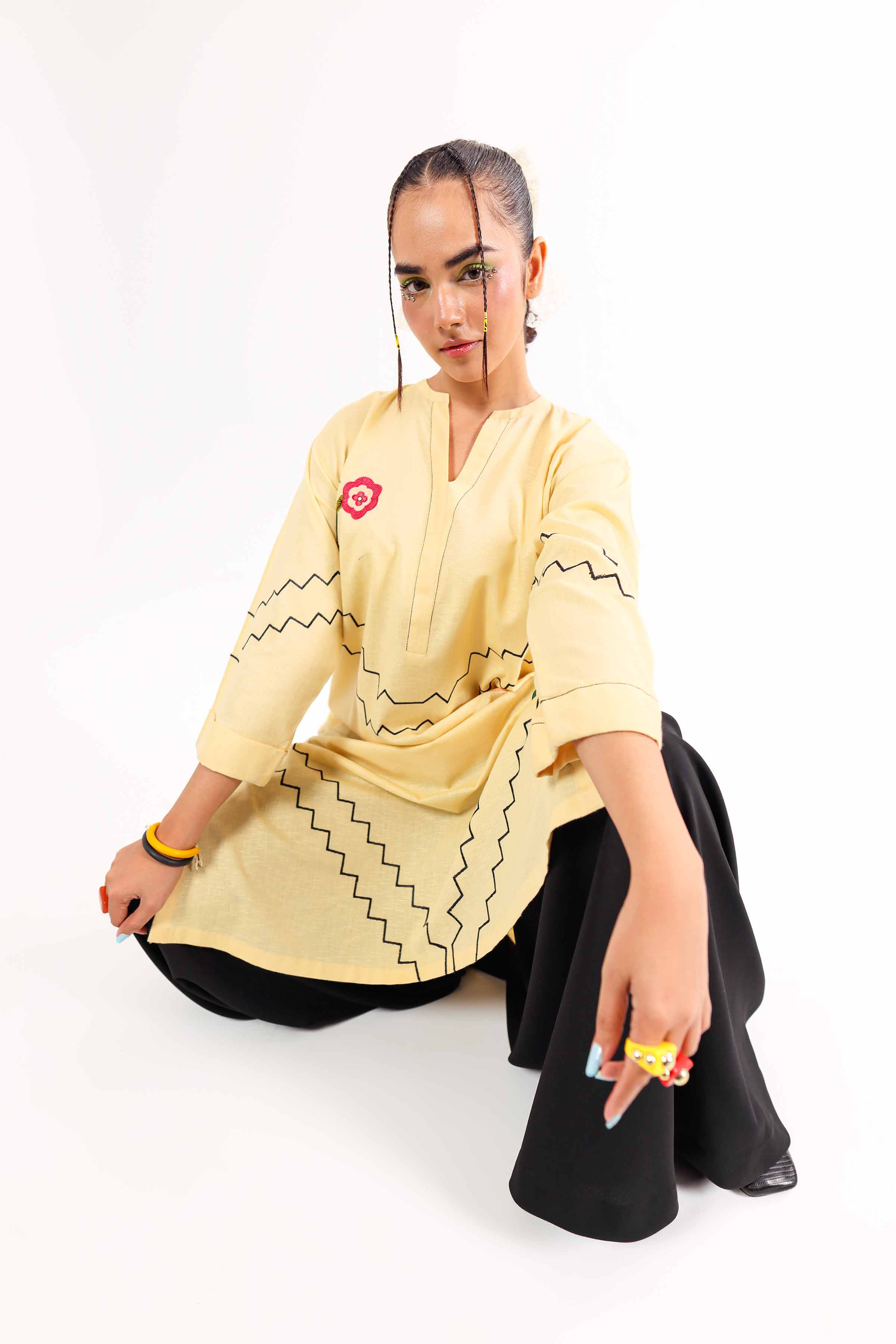 Embroidered Shirt - PW24-60 - Image 4