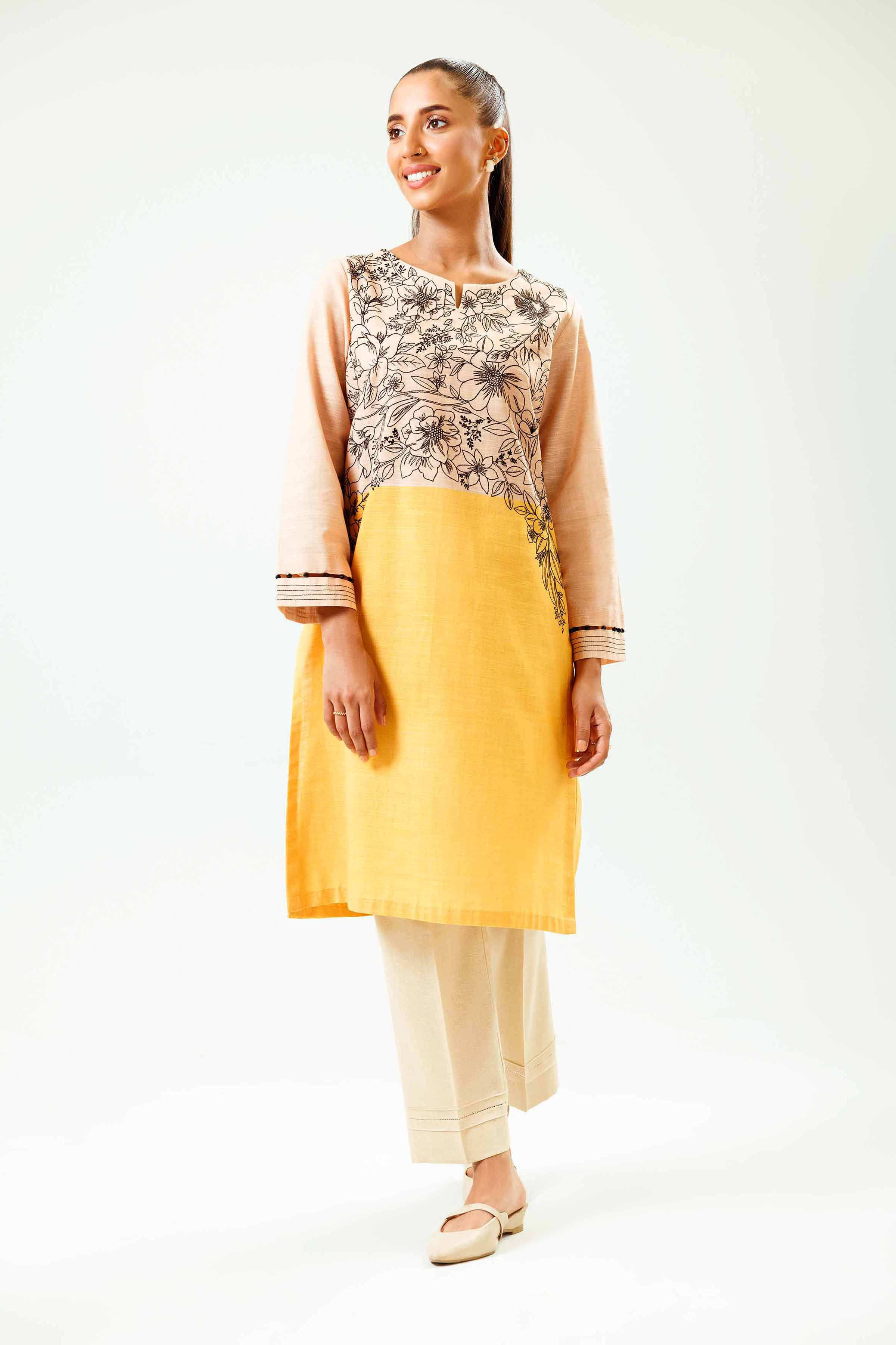 Printed Embroidered Shirt - PW24-80 - Image 2