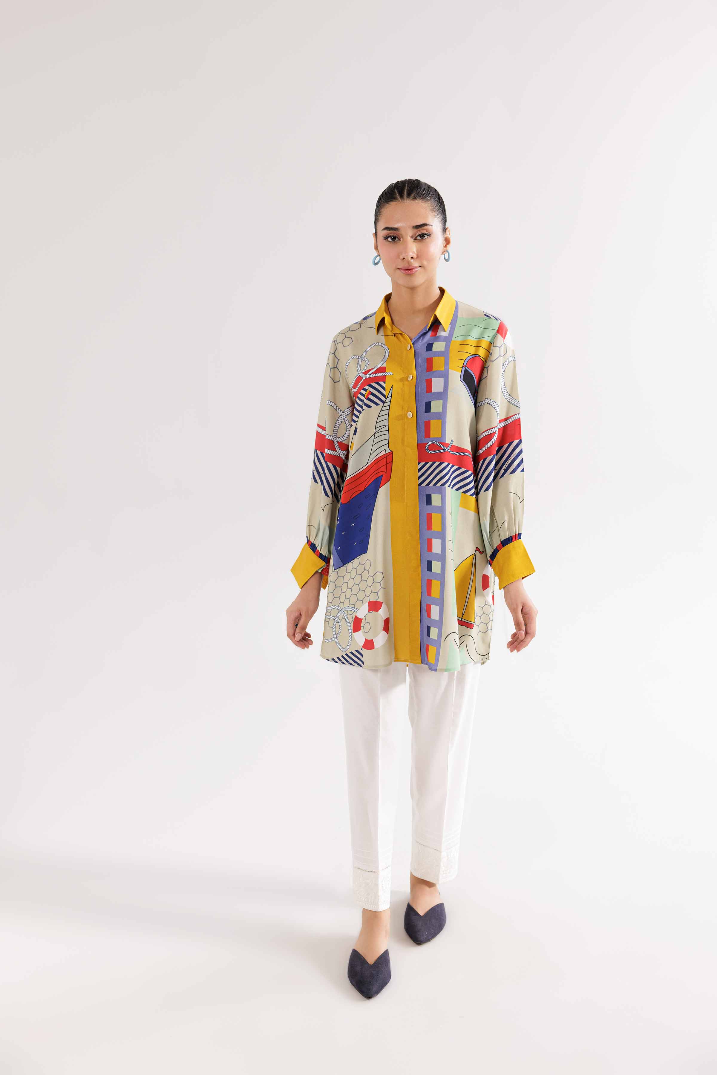 Printed Tunic - PW24-95 - Image 4