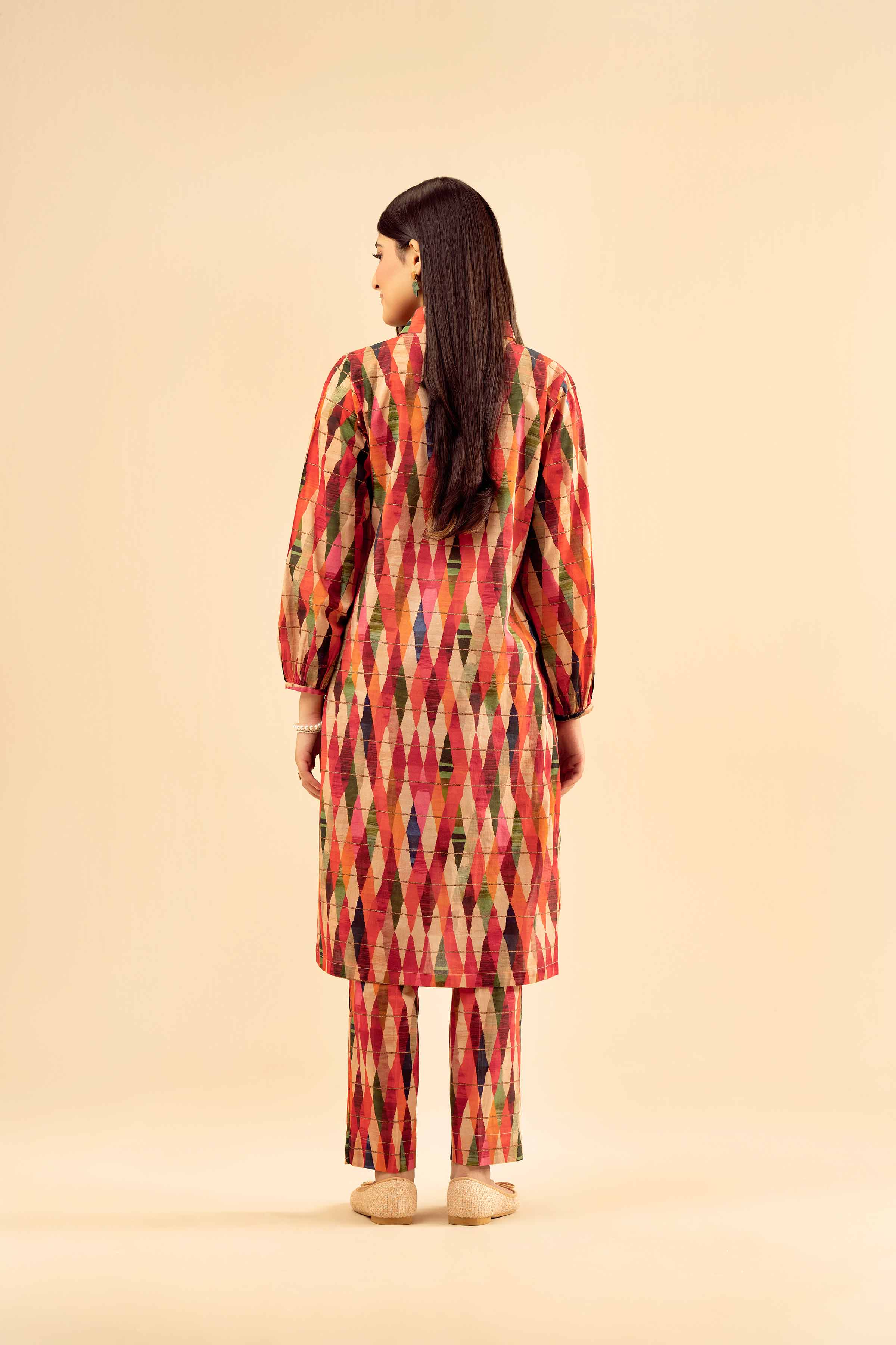 2 Piece - Printed Suit - PW25-06 - Image 3