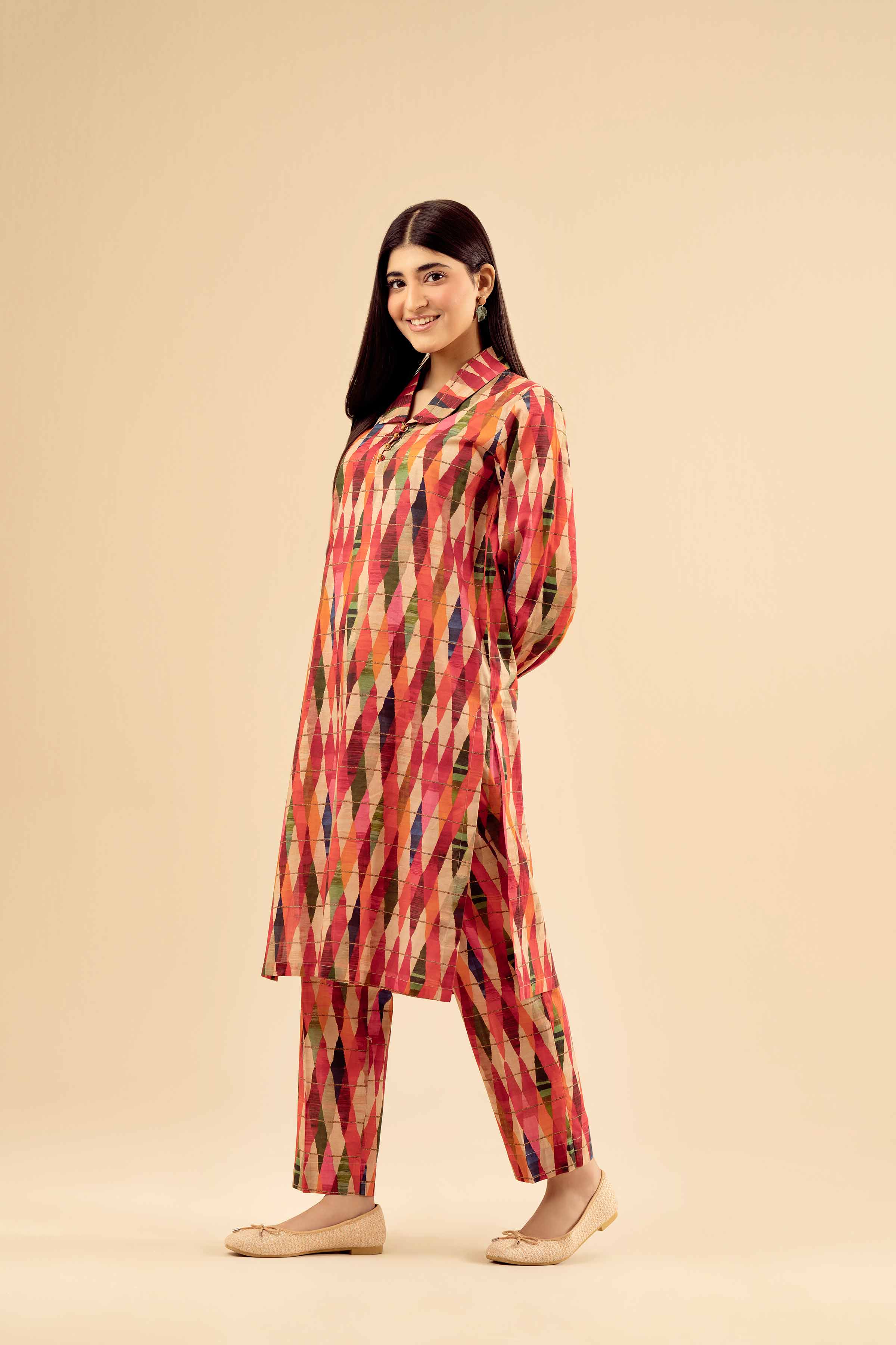 2 Piece - Printed Suit - PW25-06 - Image 5