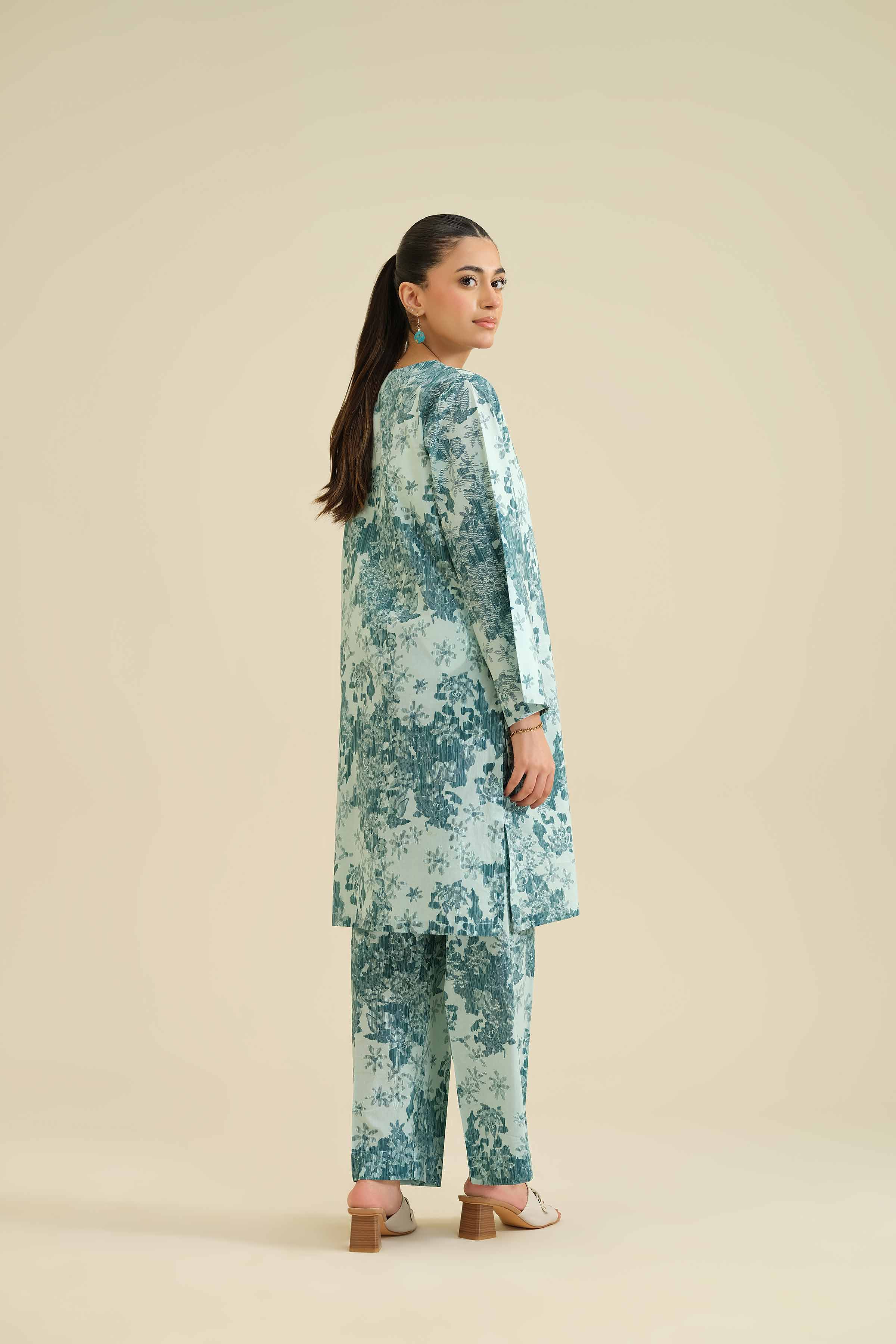 2 Piece - Printed Suit - PW25-07 - Image 3