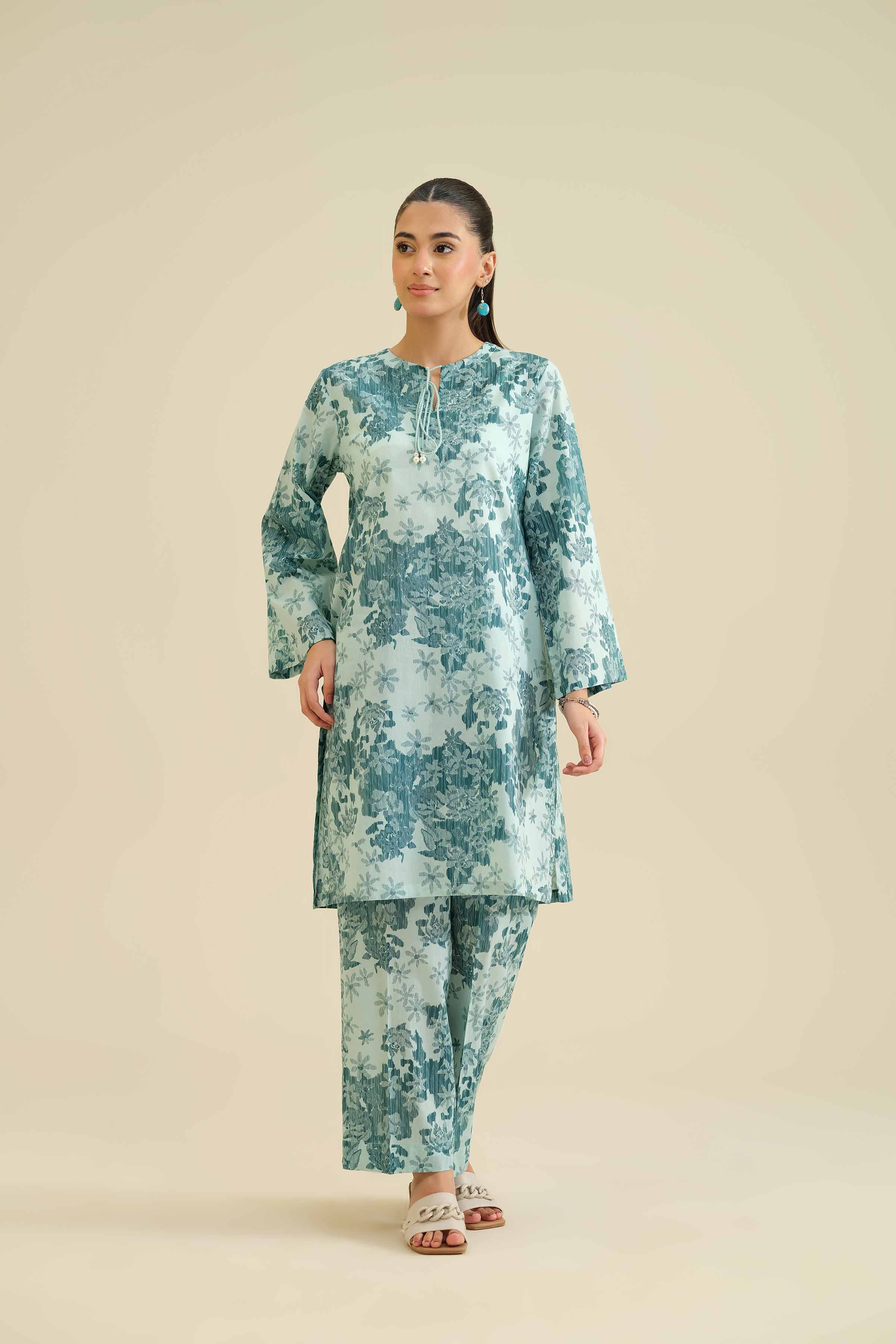 2 Piece - Printed Suit - PW25-07 - Image 5