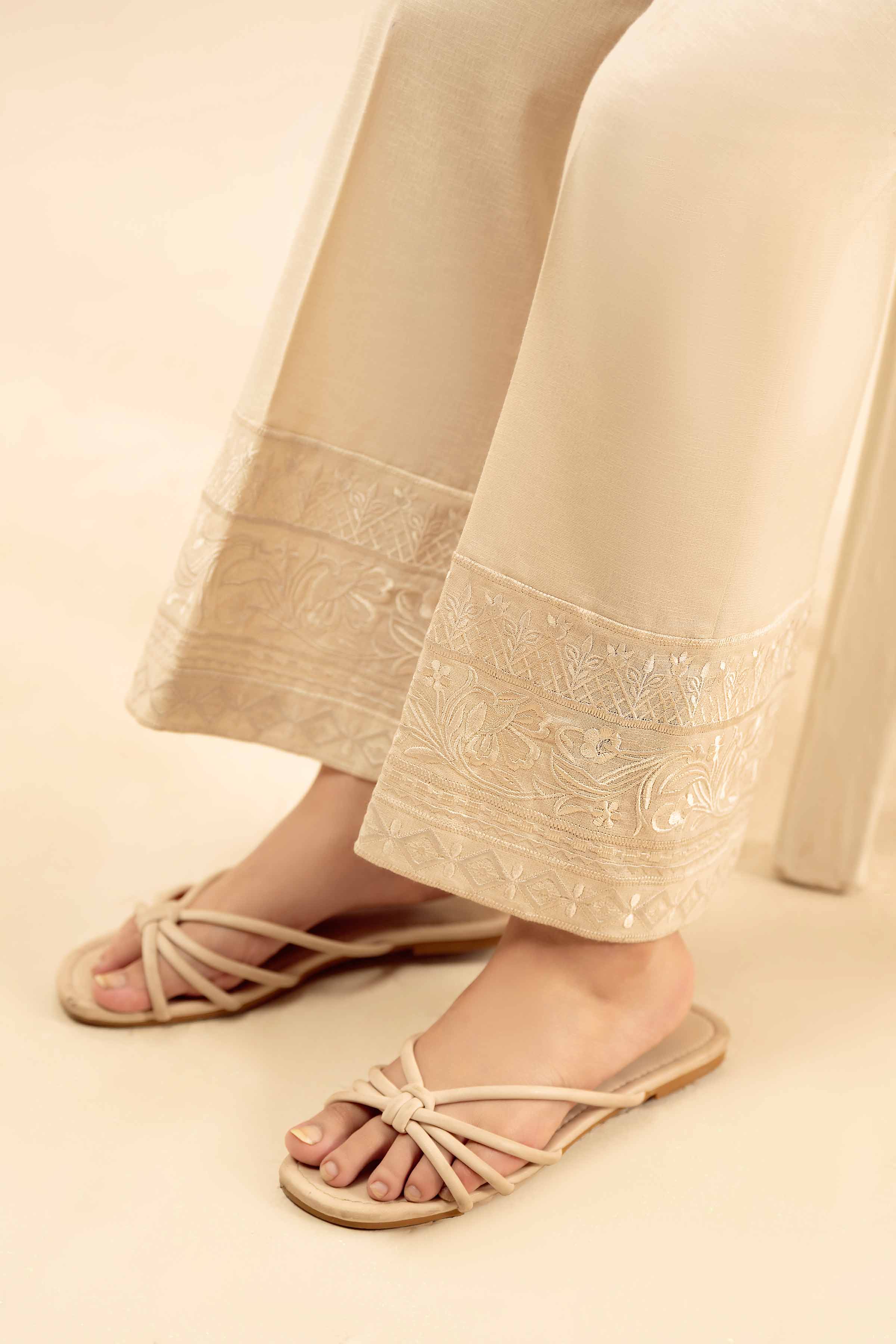 Embroidered Trousers - PW25-133 - Image 2