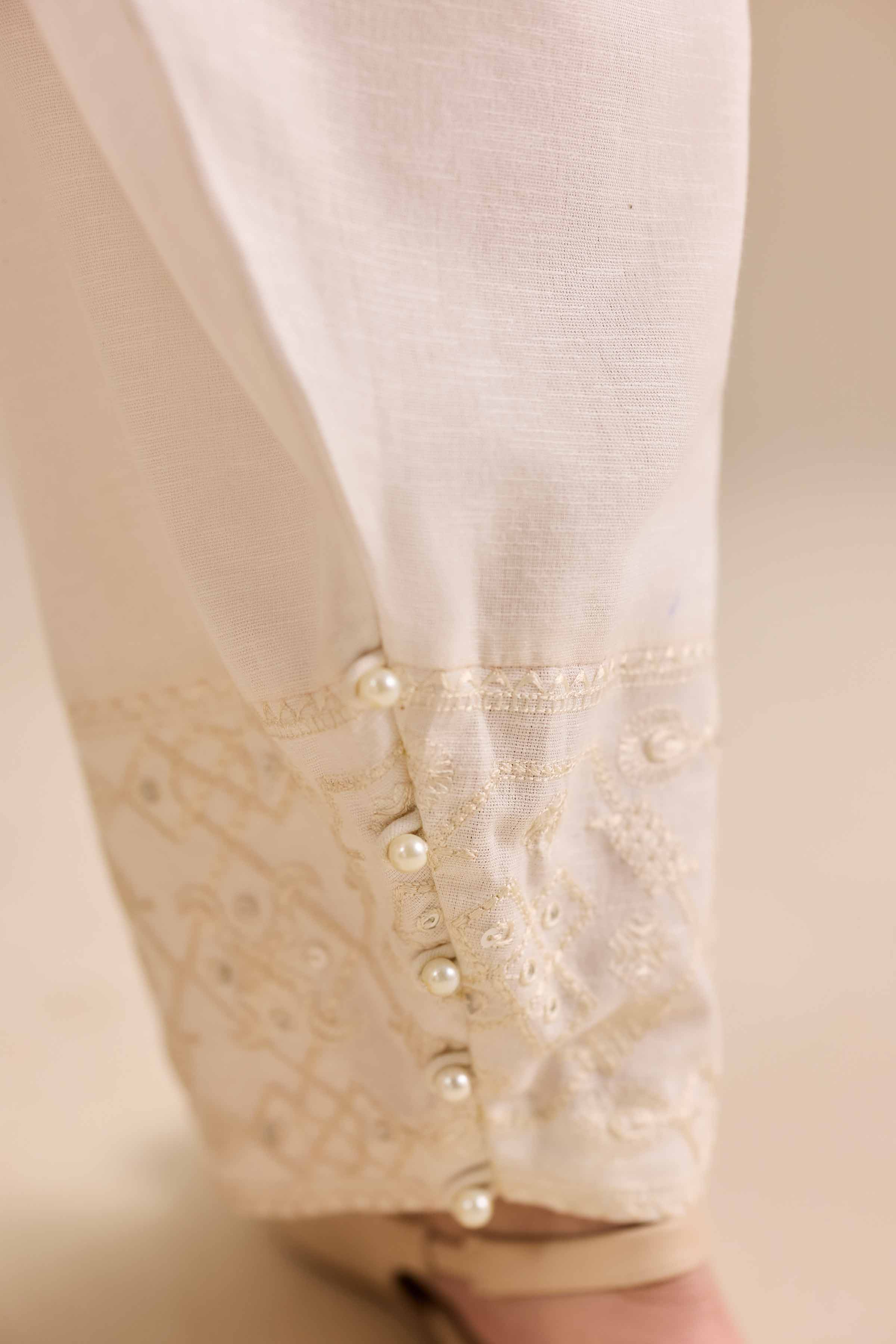 Embroidered Shalwar - PW25-163 - Image 4