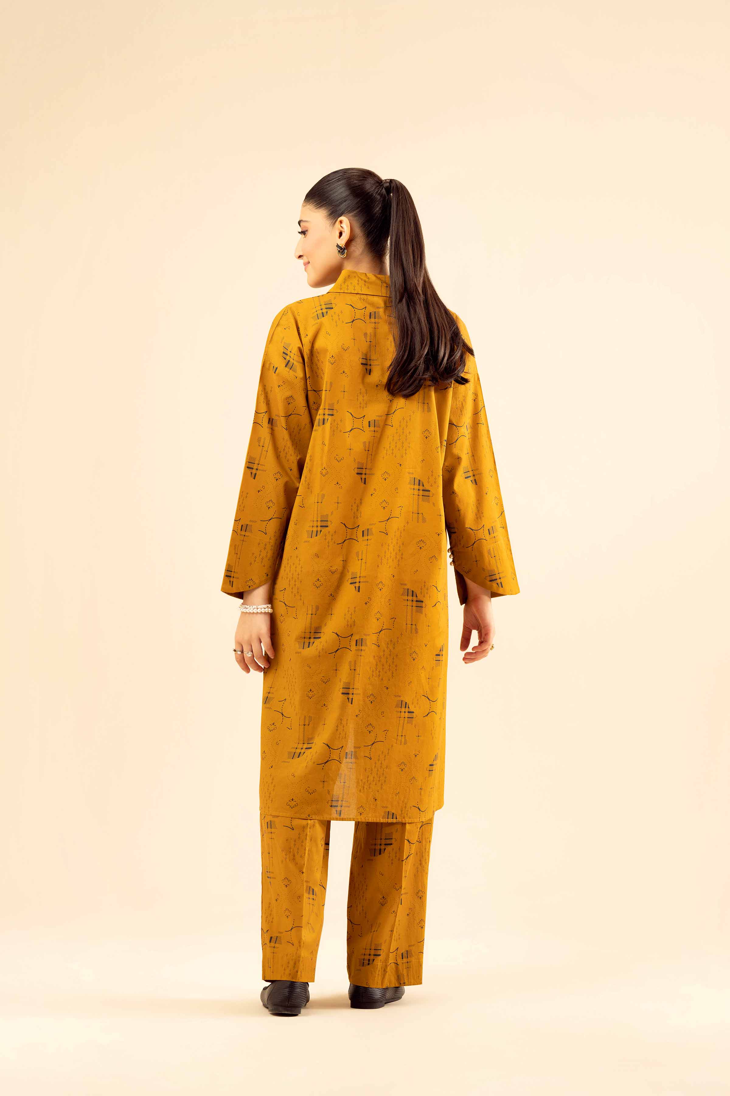 2 Piece - Printed Suit - PW25-17 - Image 3