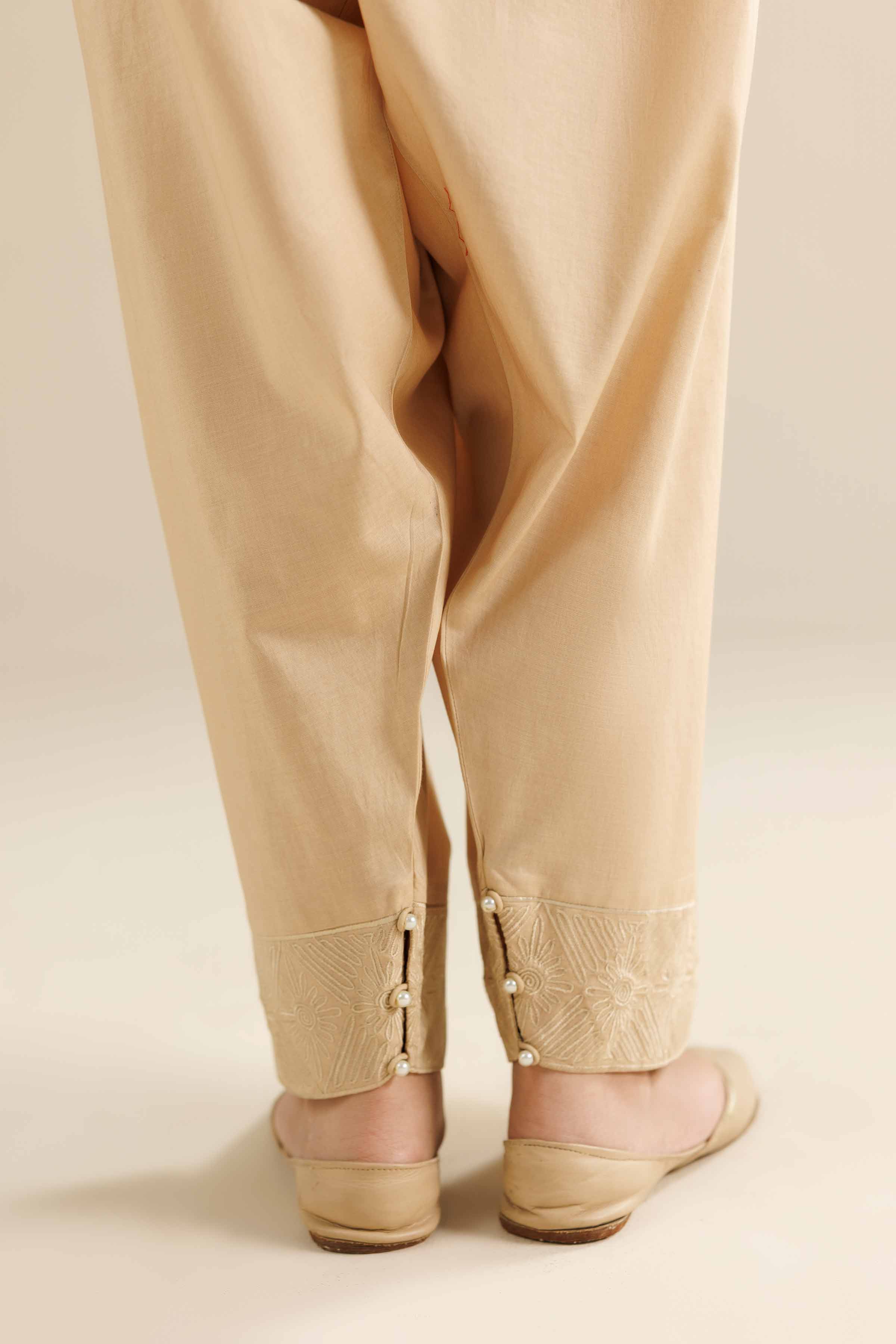 Embroidered Shalwar - PW25-172 - Image 3