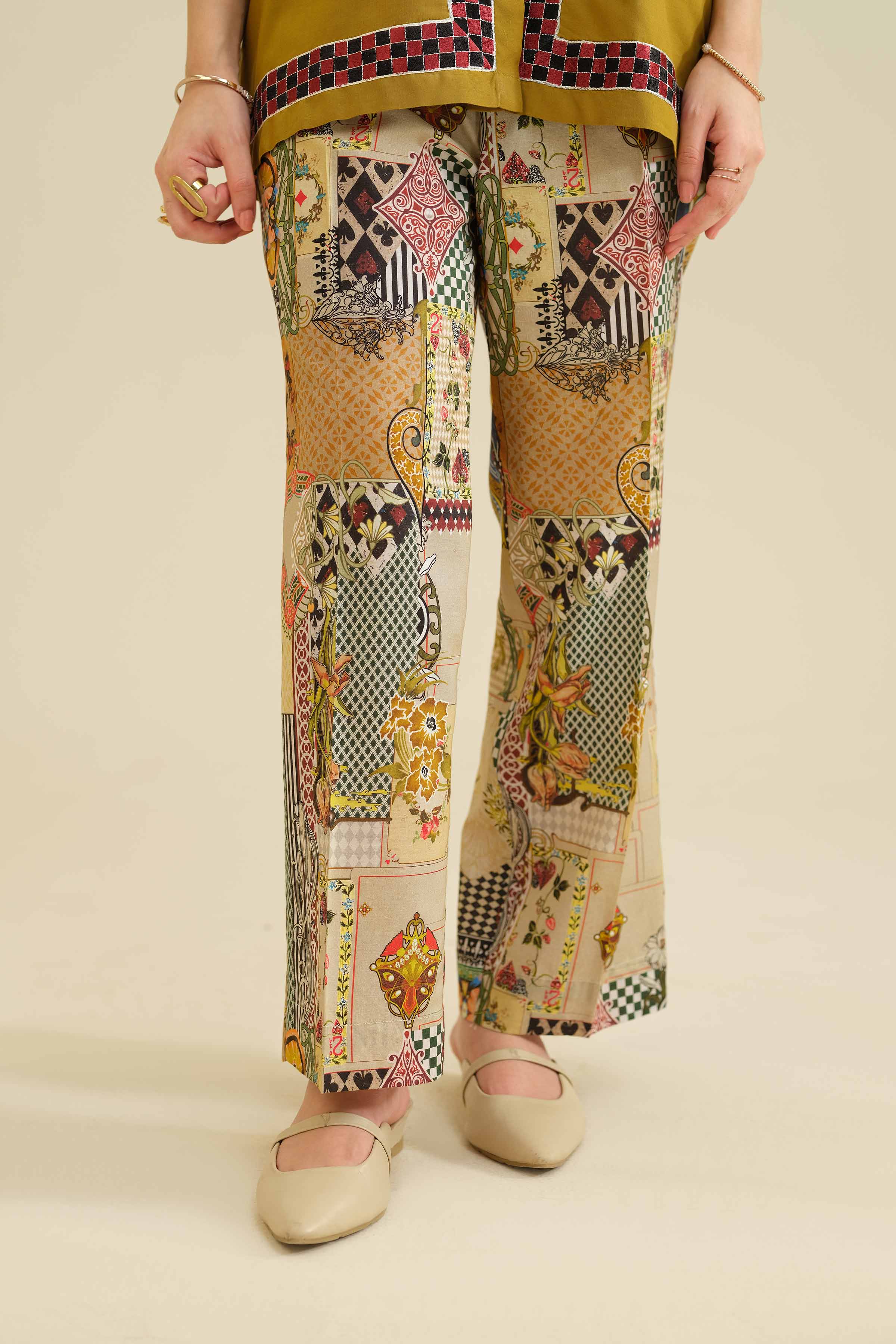 2 Piece - Embroidered Suit - PW25-208 - Image 7