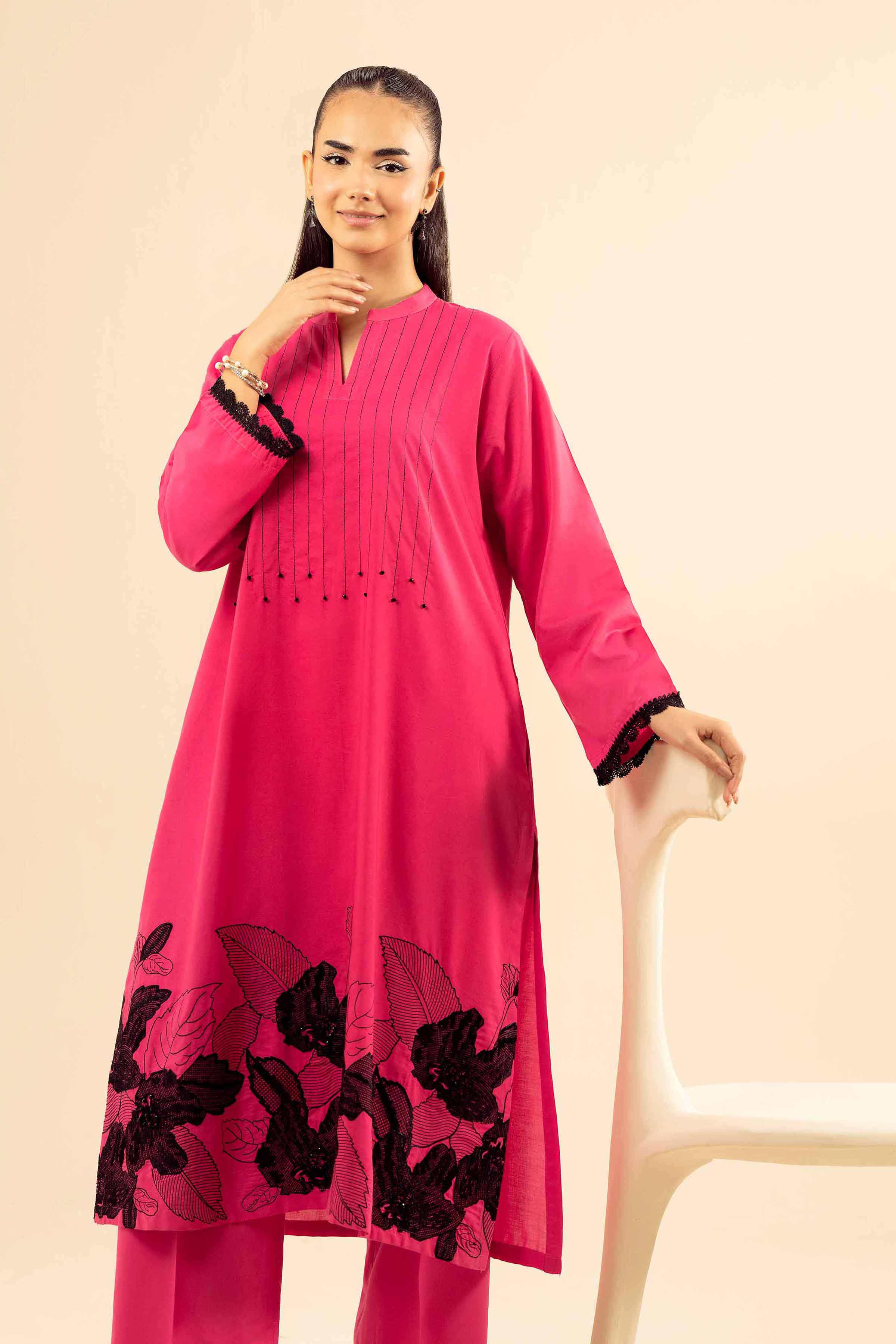 2 Piece - Embroidered Suit - PW25-215