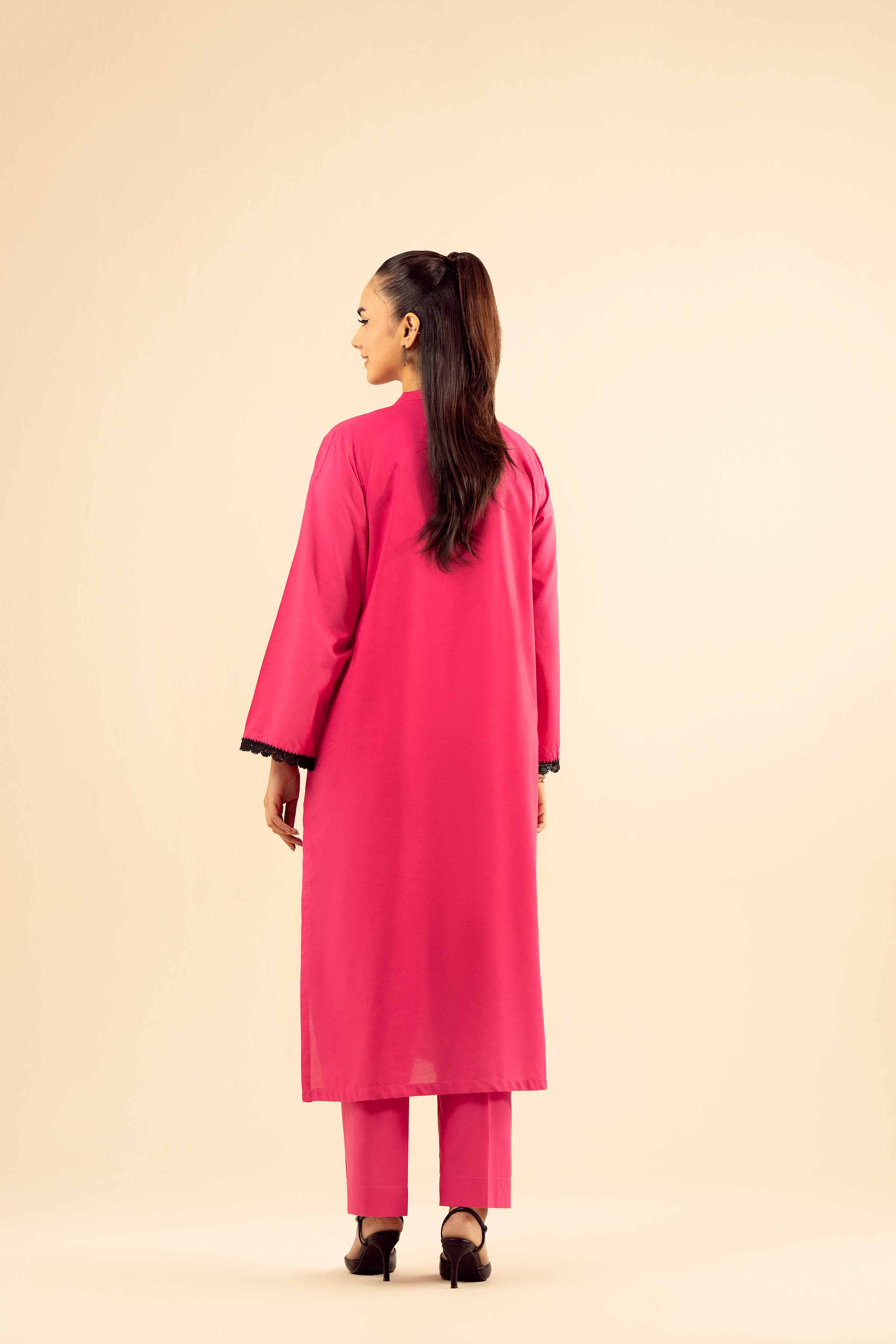 2 Piece - Embroidered Suit - PW25-215 - Image 3