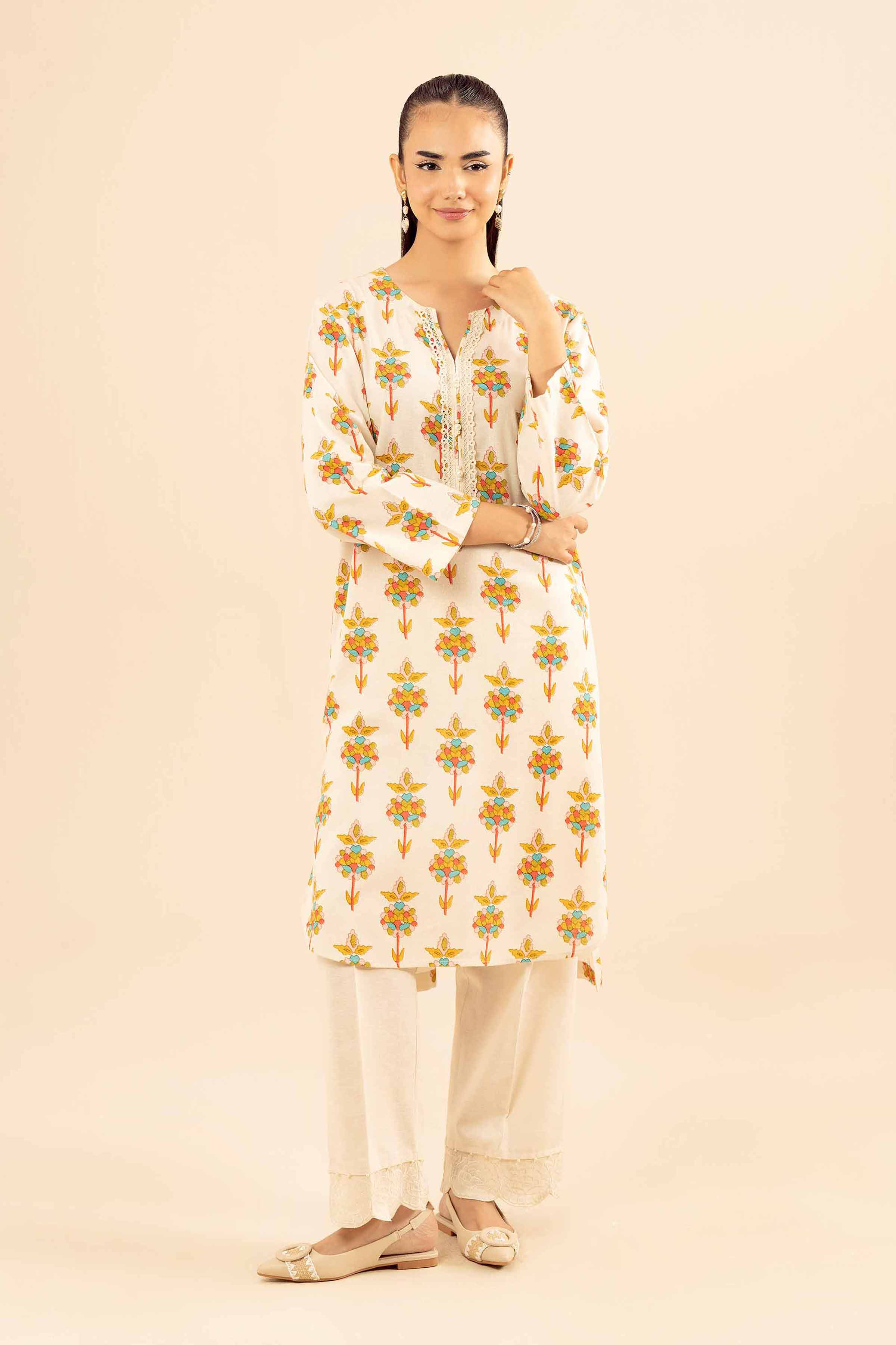 2 Piece - Embroidered Suit - PW25-216 - Image 2