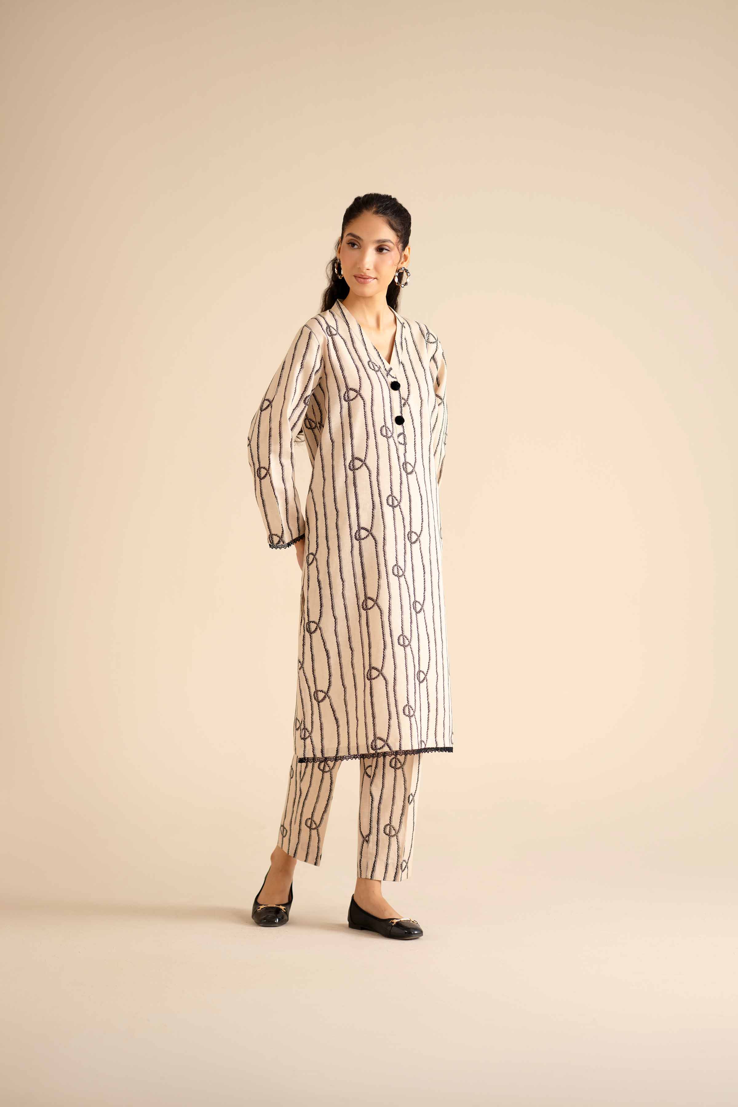 2 Piece - Printed Suit - PW25-231 - Image 4