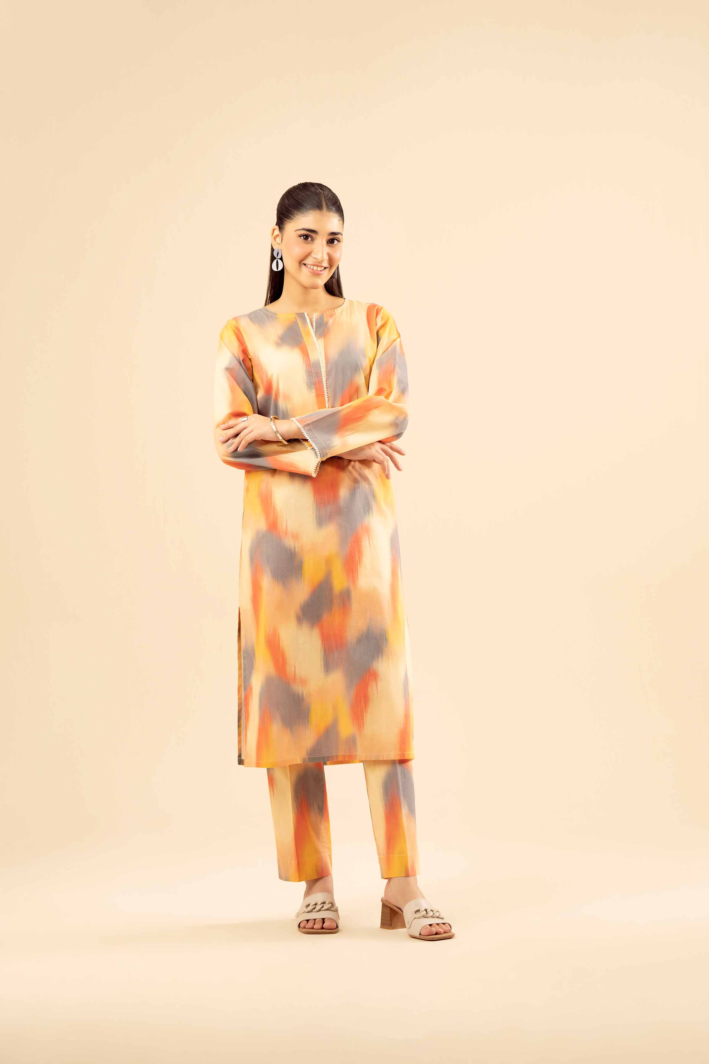 2 Piece - Printed Suit - PW25-24 - Image 4