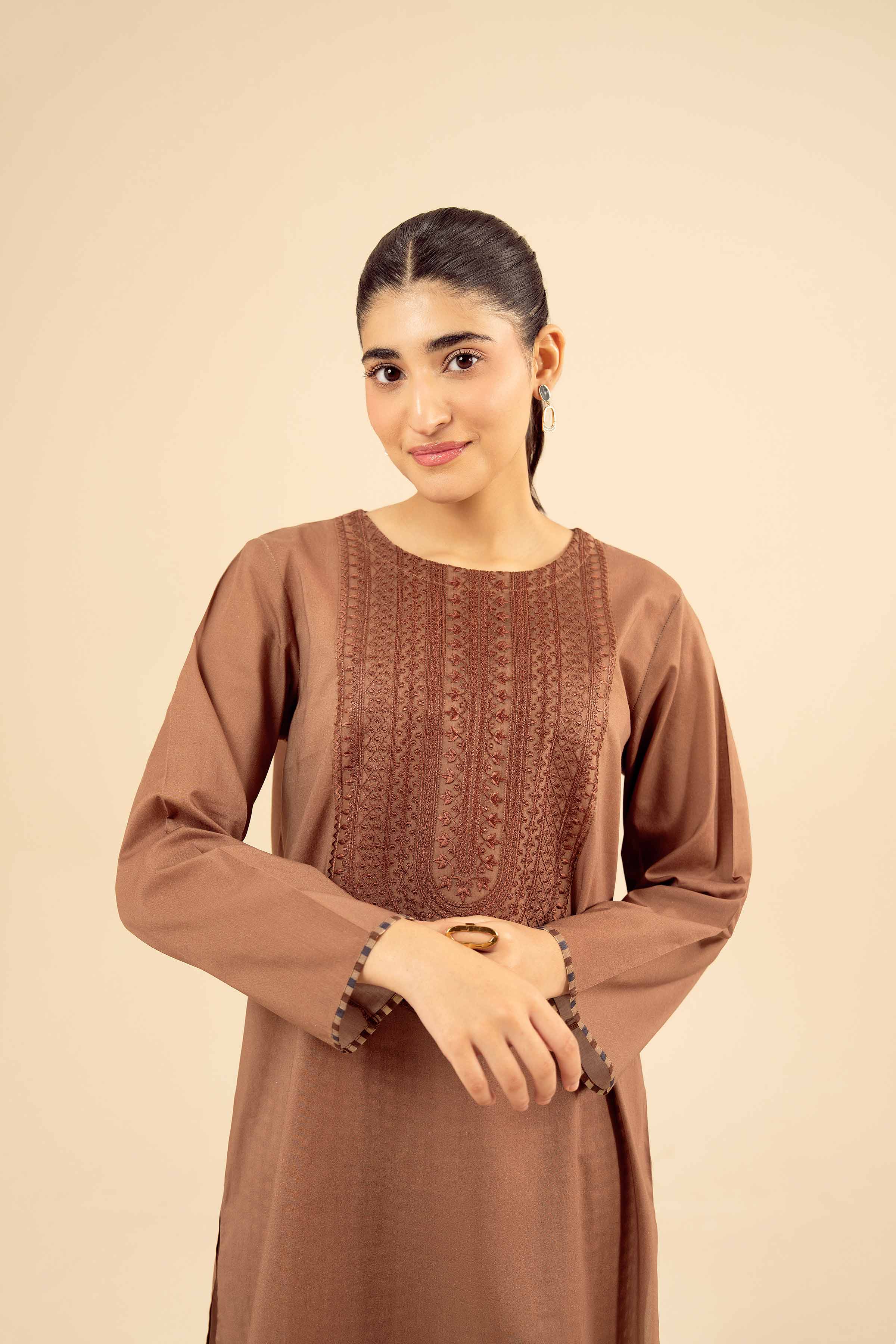 2 Piece - Embroidered Suit - PW25-26 - Image 6