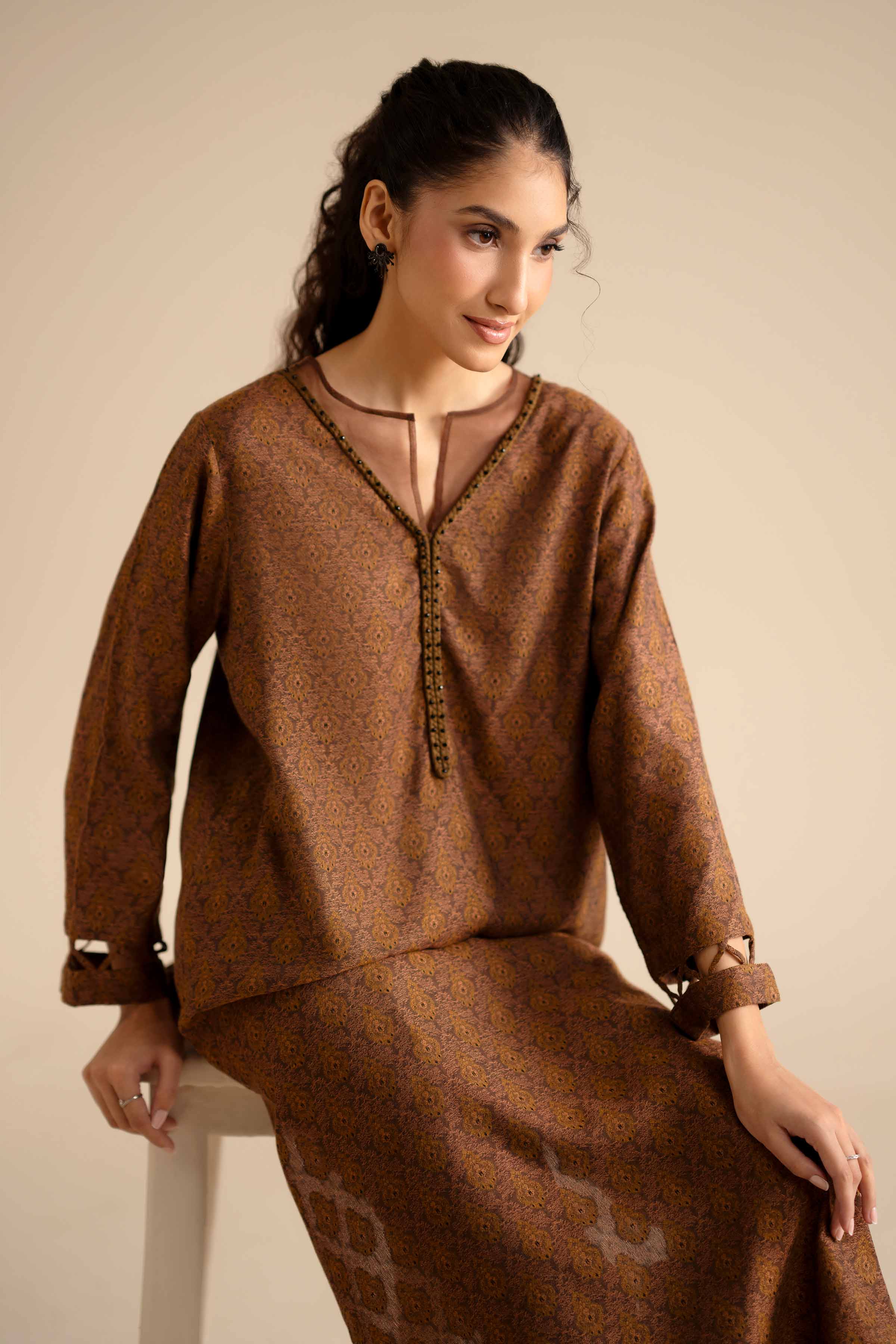 2 Piece - Printed Suit - PW25-277 - Image 6