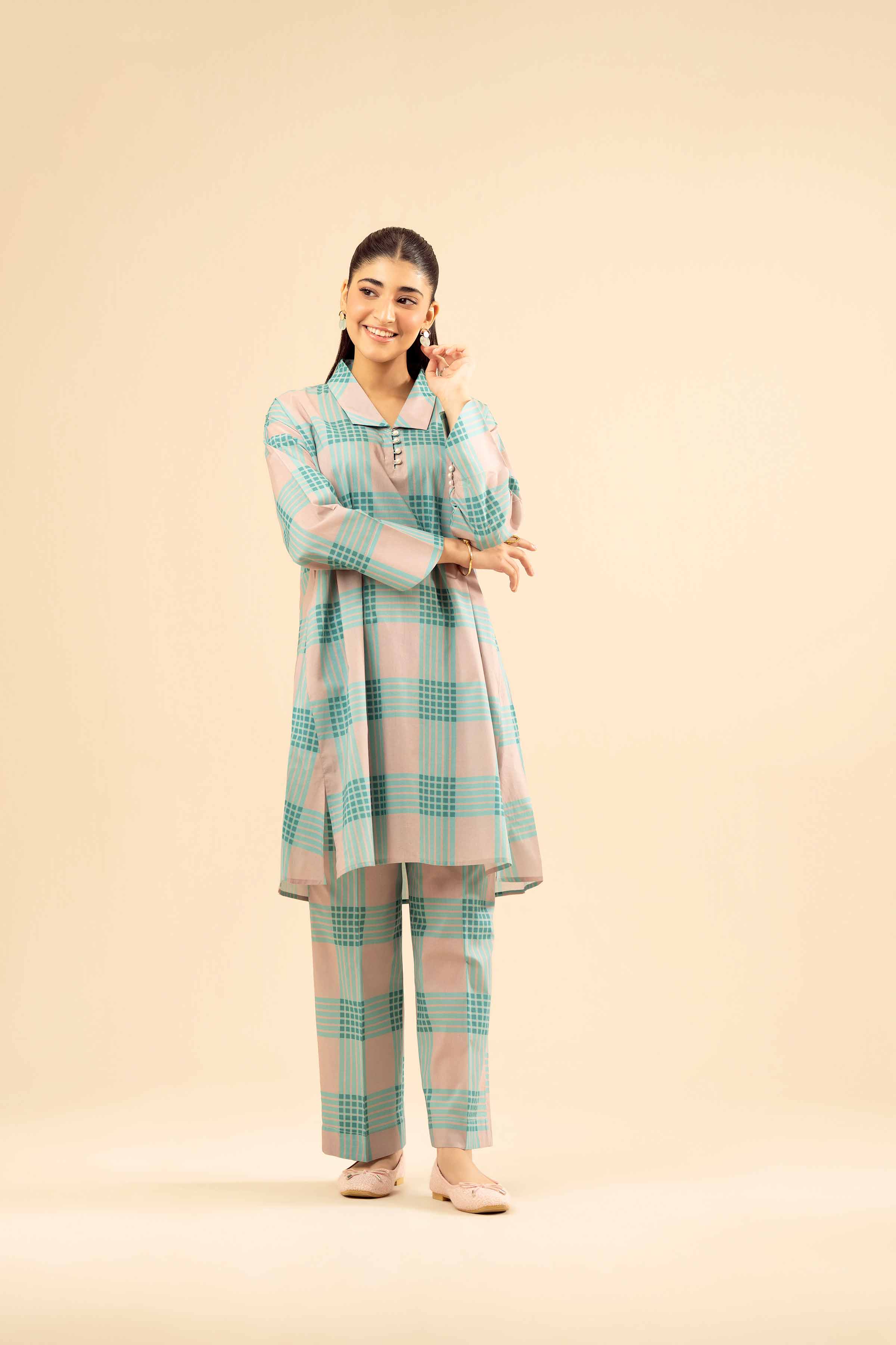 2 Piece - Printed Suit - PW25-28 - Image 4