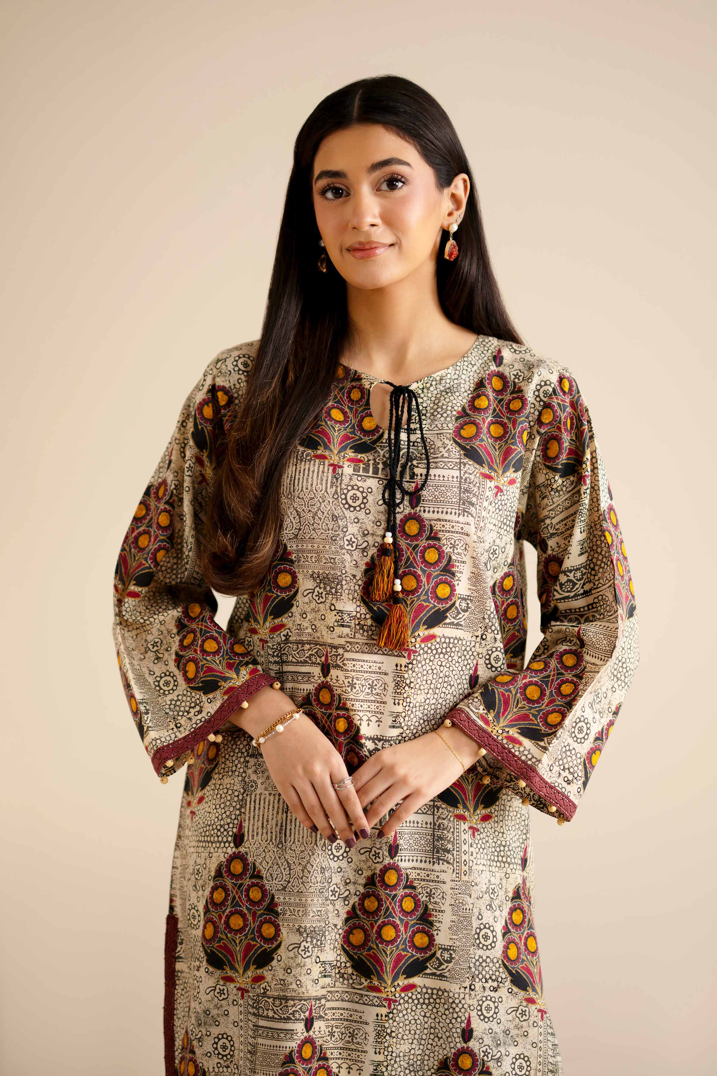 2 Piece - Printed Suit - PW25-282 - Image 2